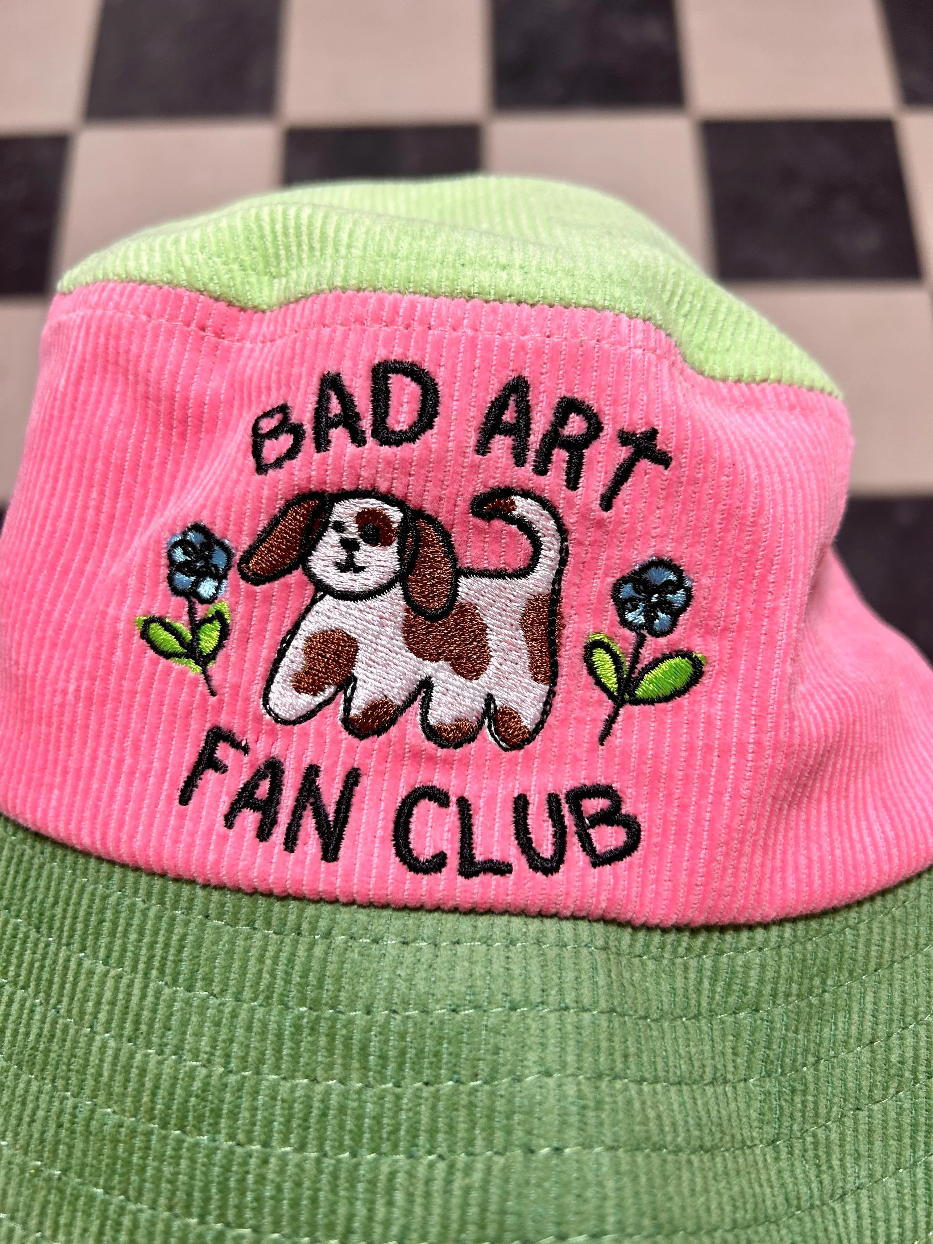 Bad Art Fan Club Color Block Bucket Hat - Image 3