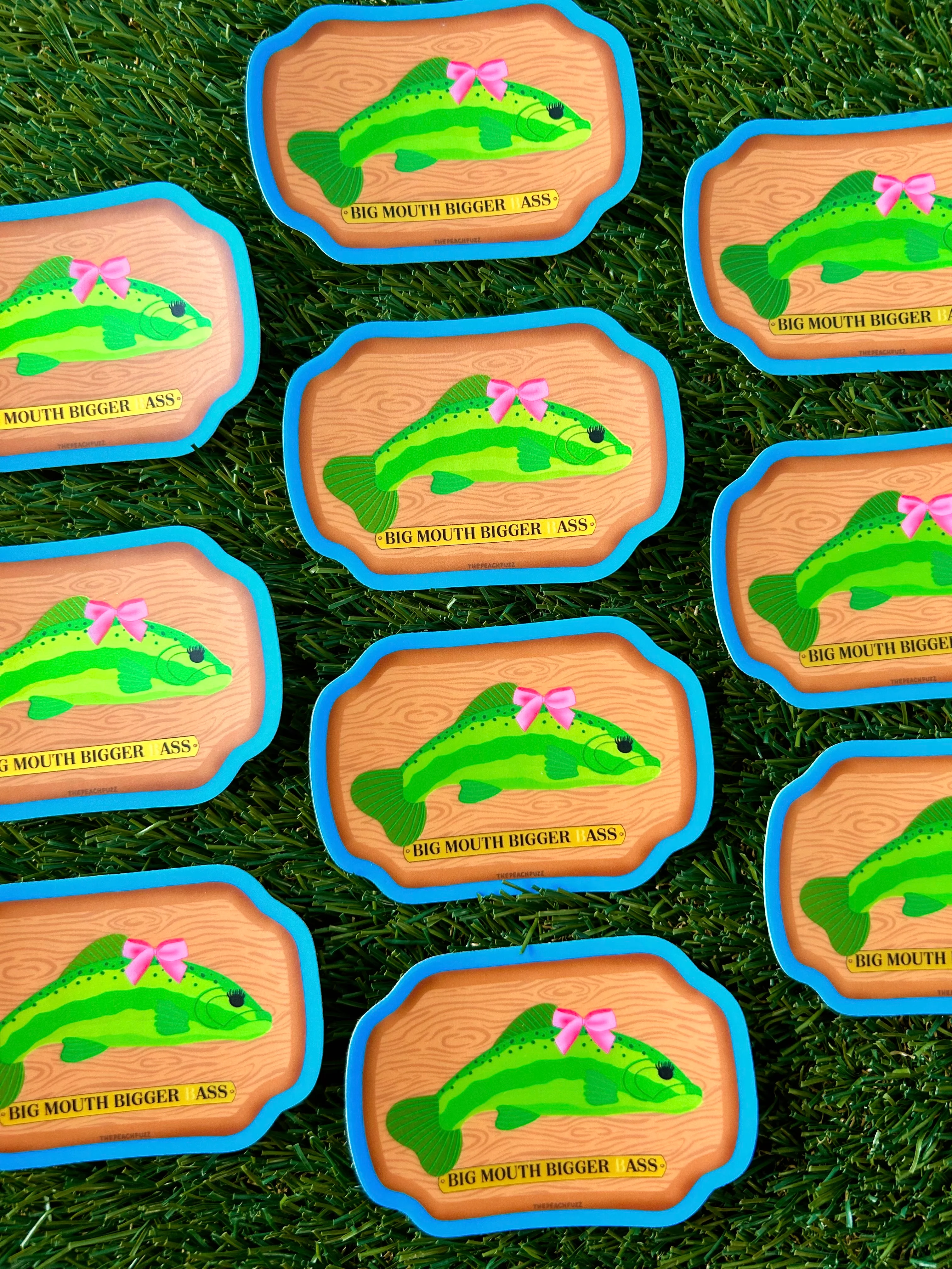 Big Mouth Bigger bAss Sticker - Image 5
