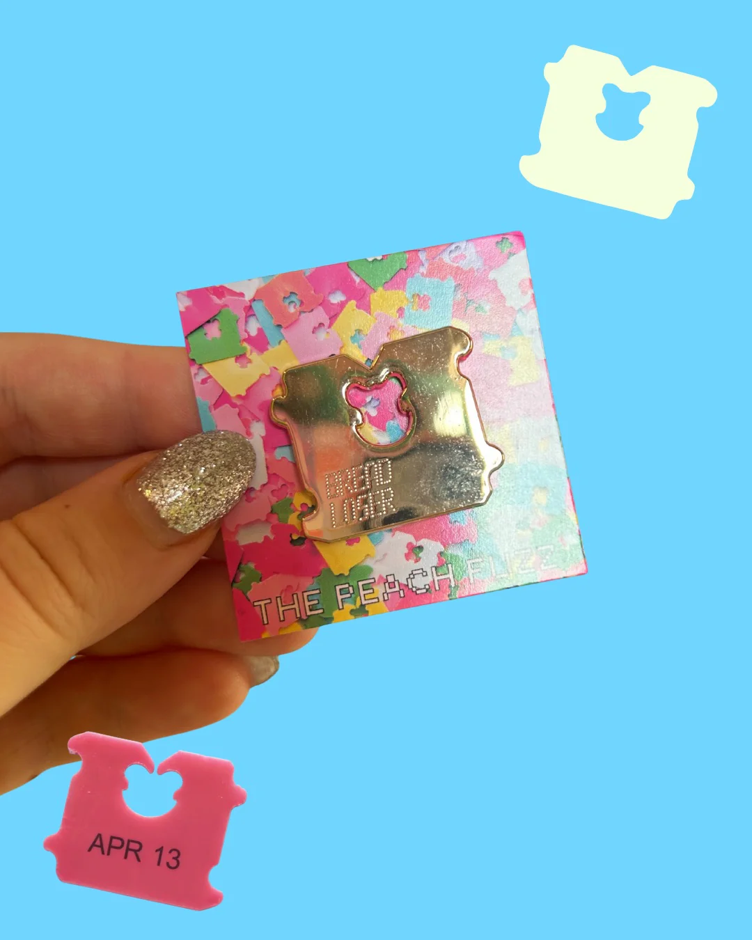 Bread Loser Enamel Pin - Image 4