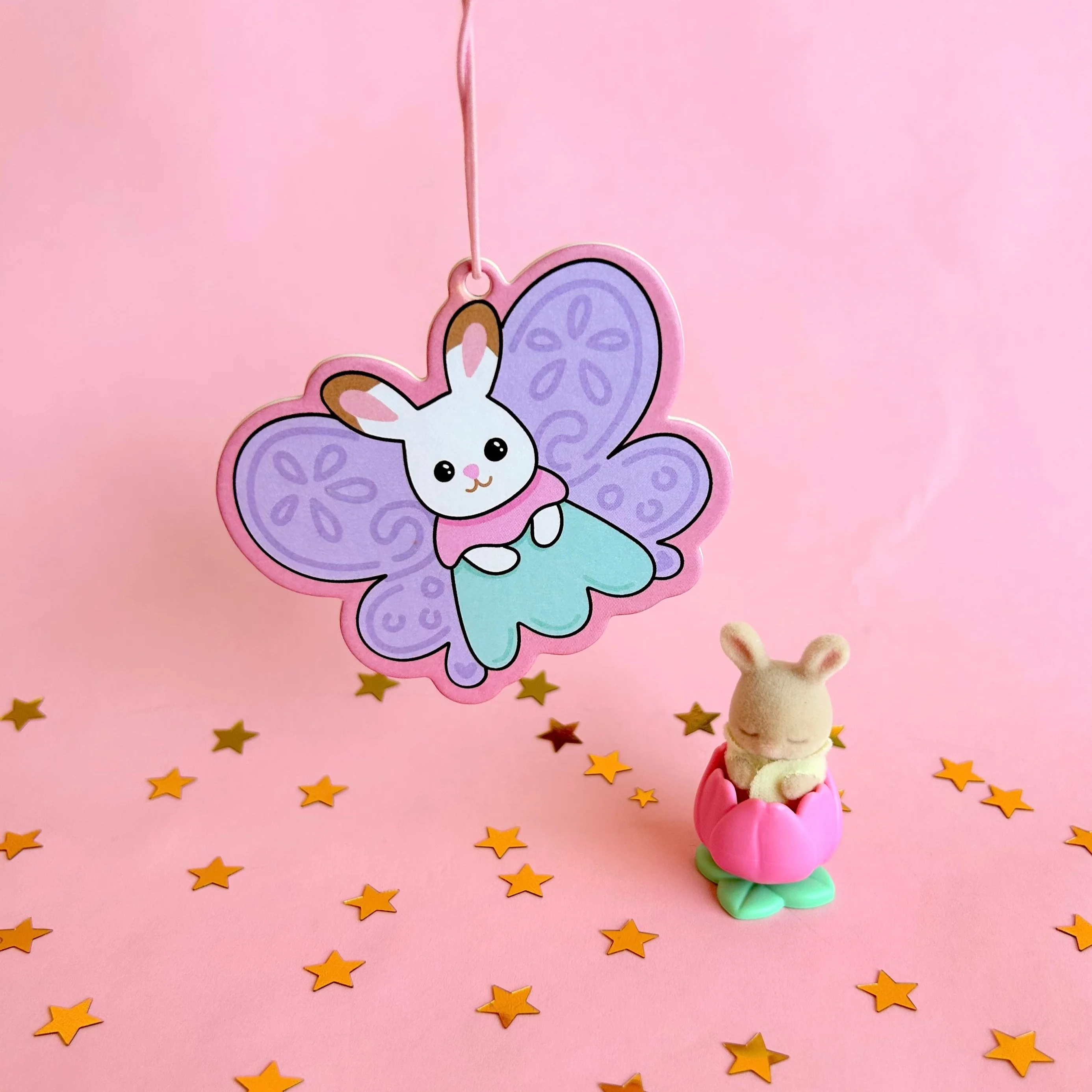 Butterfly Bunny Air Freshener - Image 2