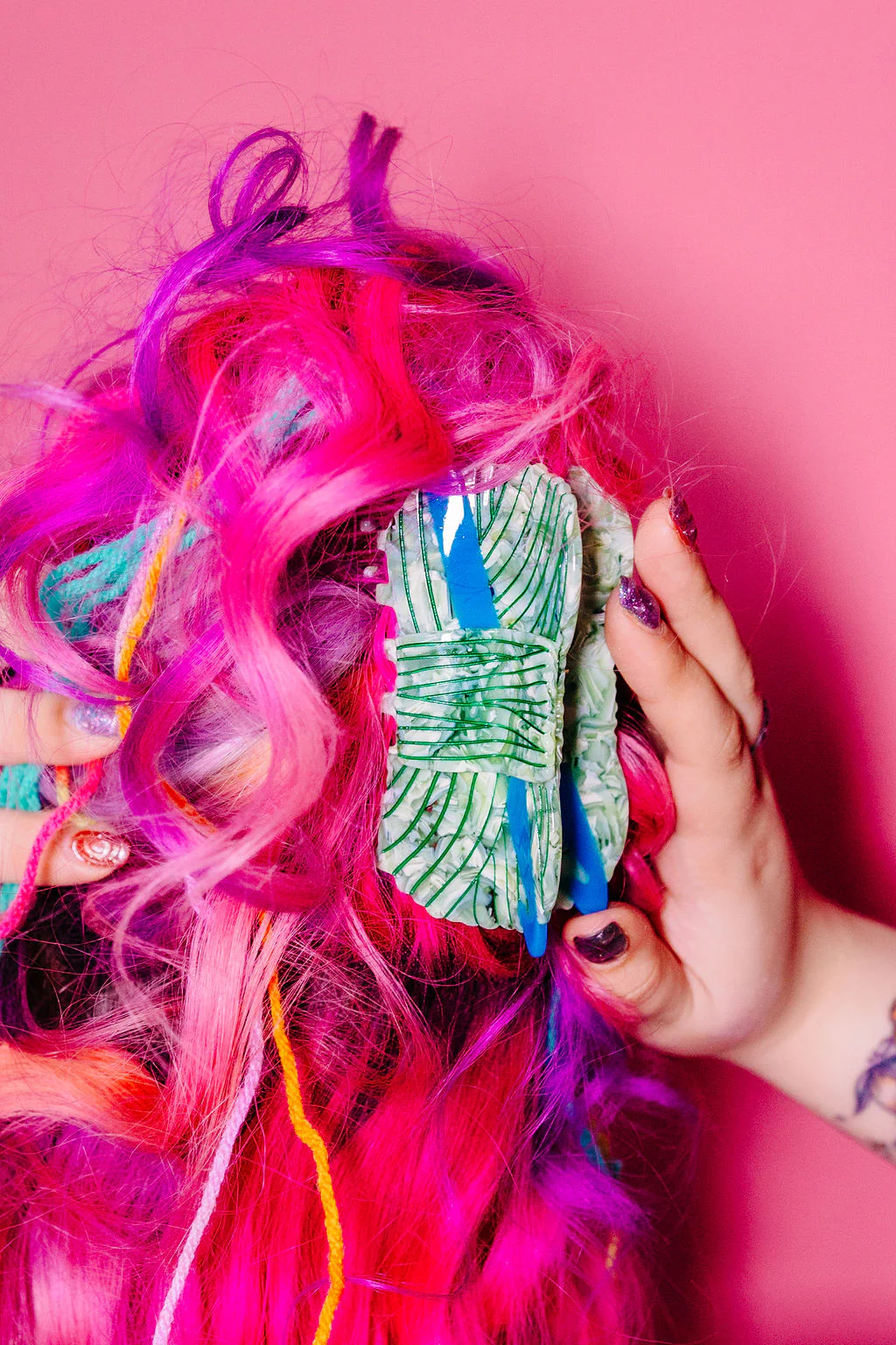 Crochet Needle Hair Claw - Image 8