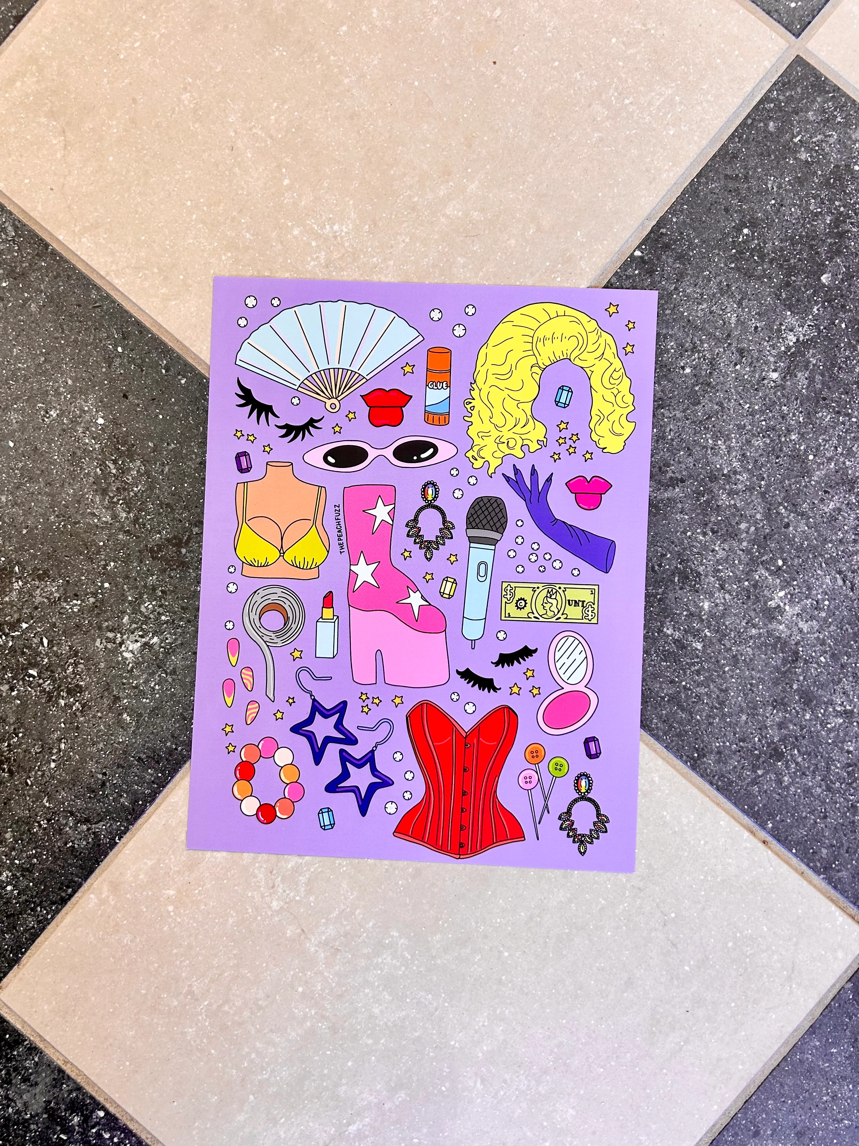 Drag Queen Essentials Print - Image 3