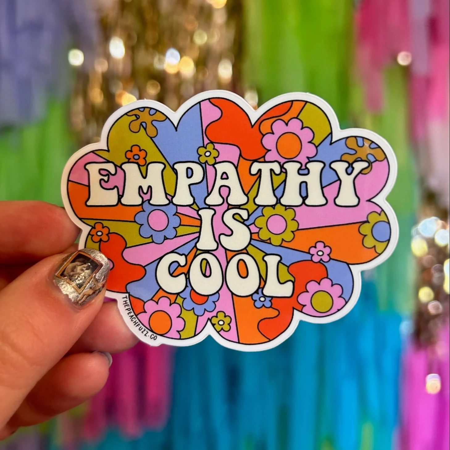 Empathy Is Cool Sticker - Image 3