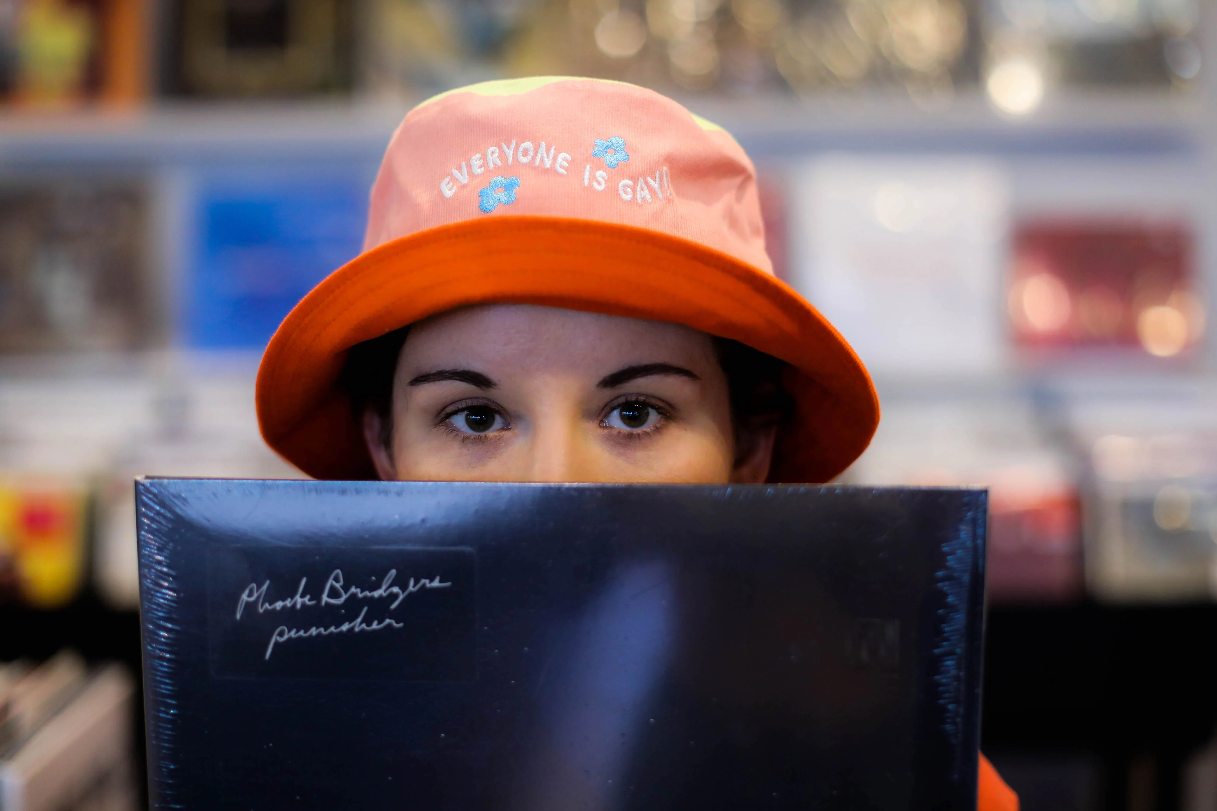 Everyone Is Gay Color Block Bucket Hat - Image 3