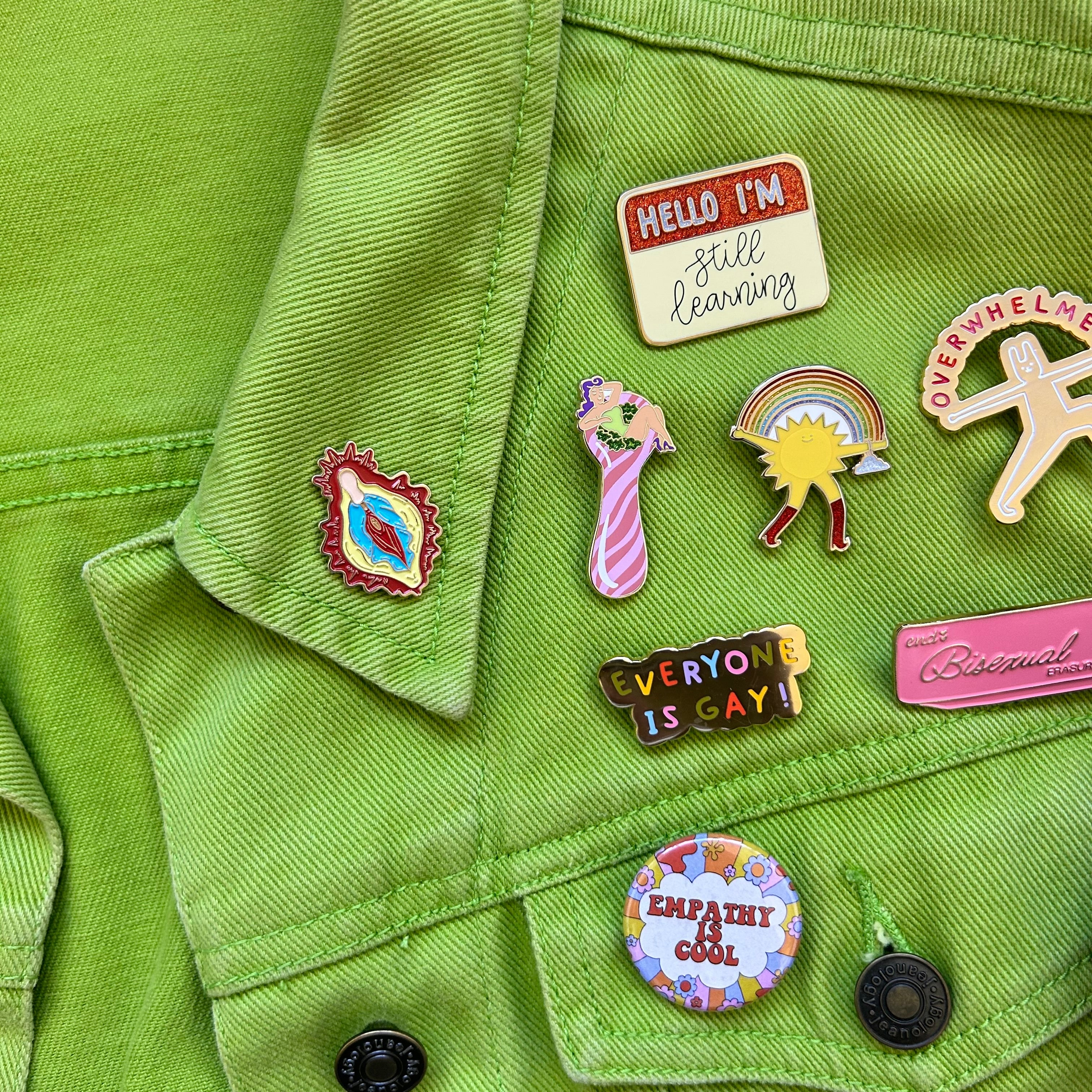 Everyone Is Gay Enamel Pin - Image 5