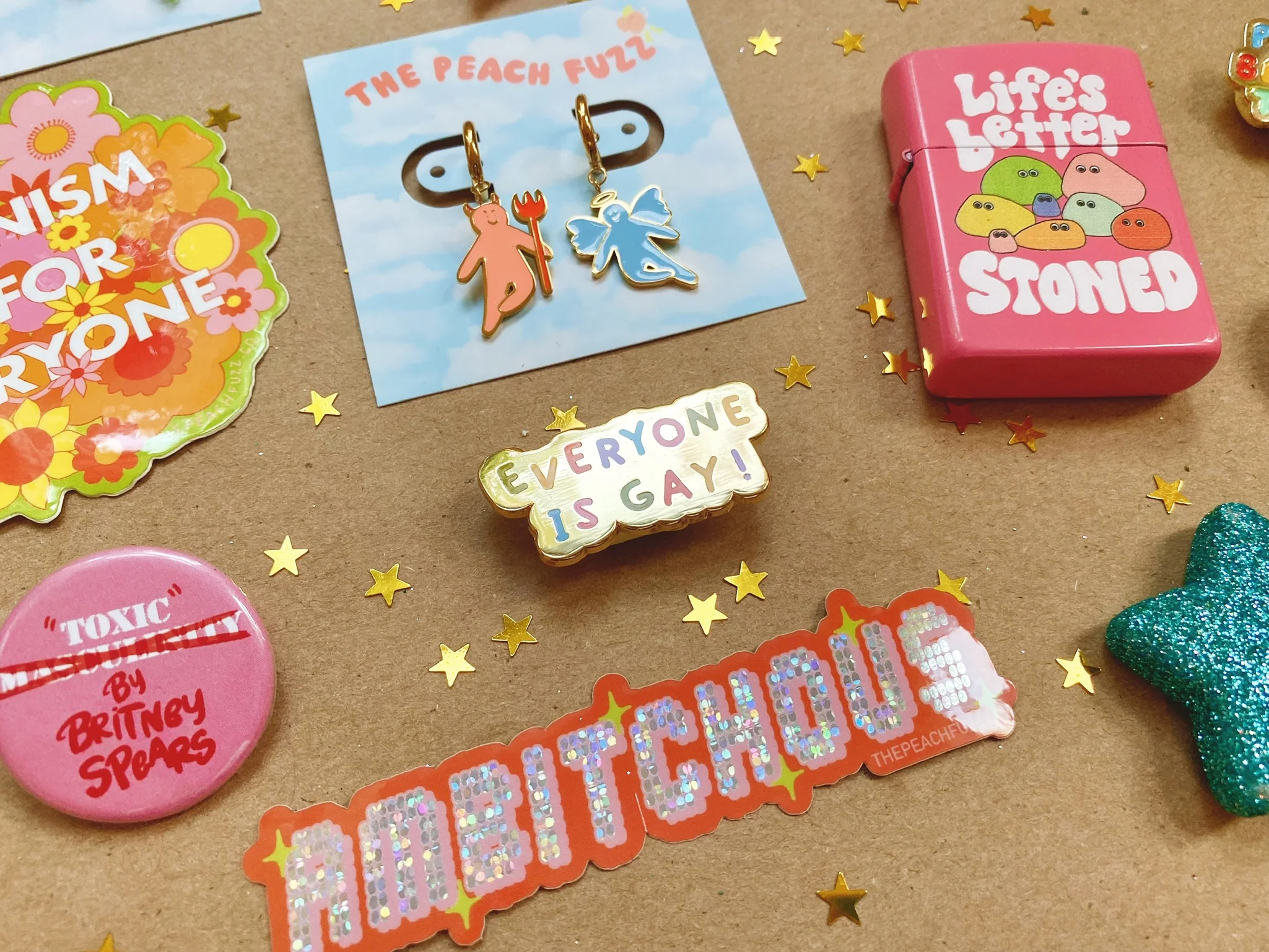 Everyone Is Gay Enamel Pin - Image 7