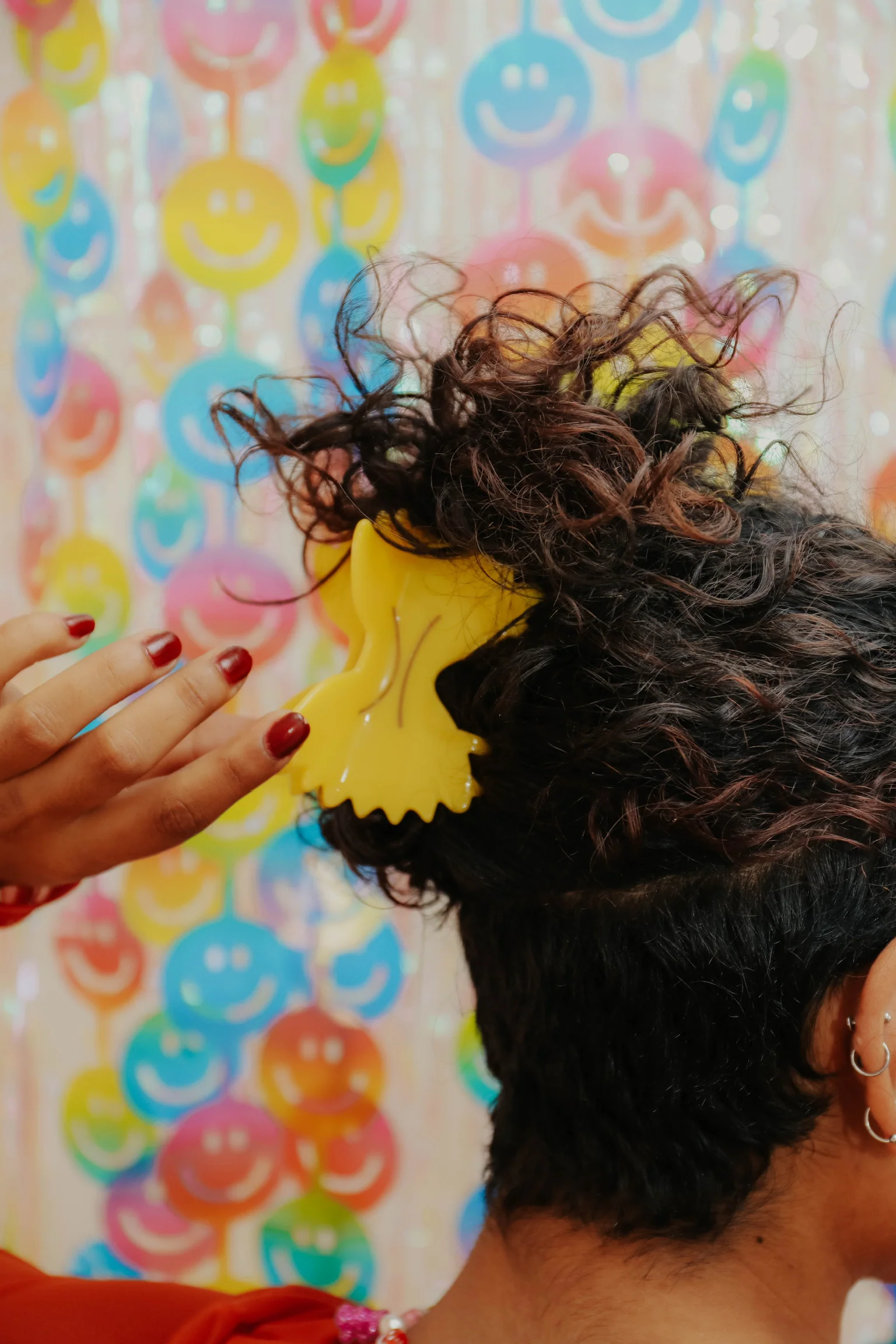 Farfalle Pasta Hair Claw - Image 4