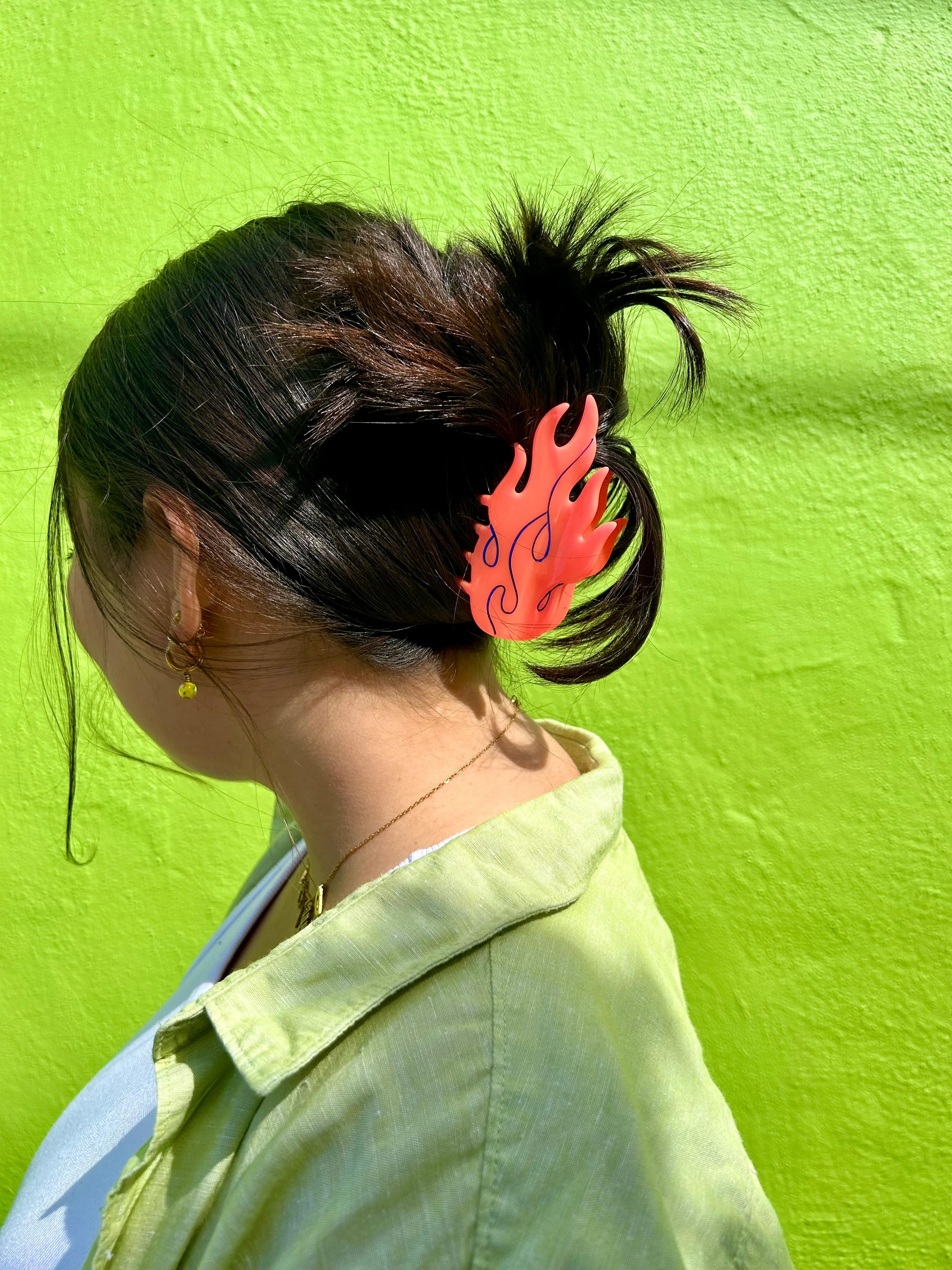 Flamin’ Hot Flames Hair Claw - Image 3
