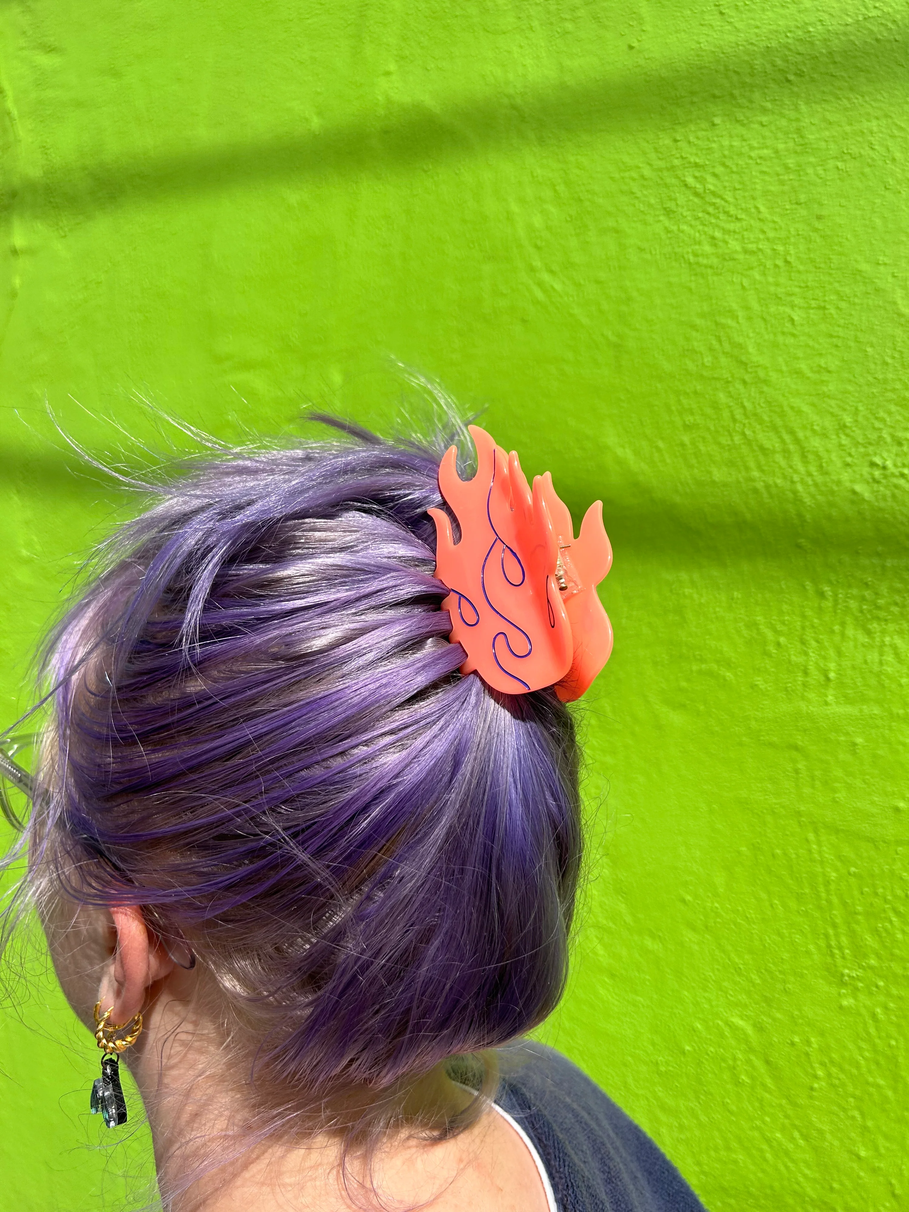 Flamin’ Hot Flames Hair Claw - Image 5
