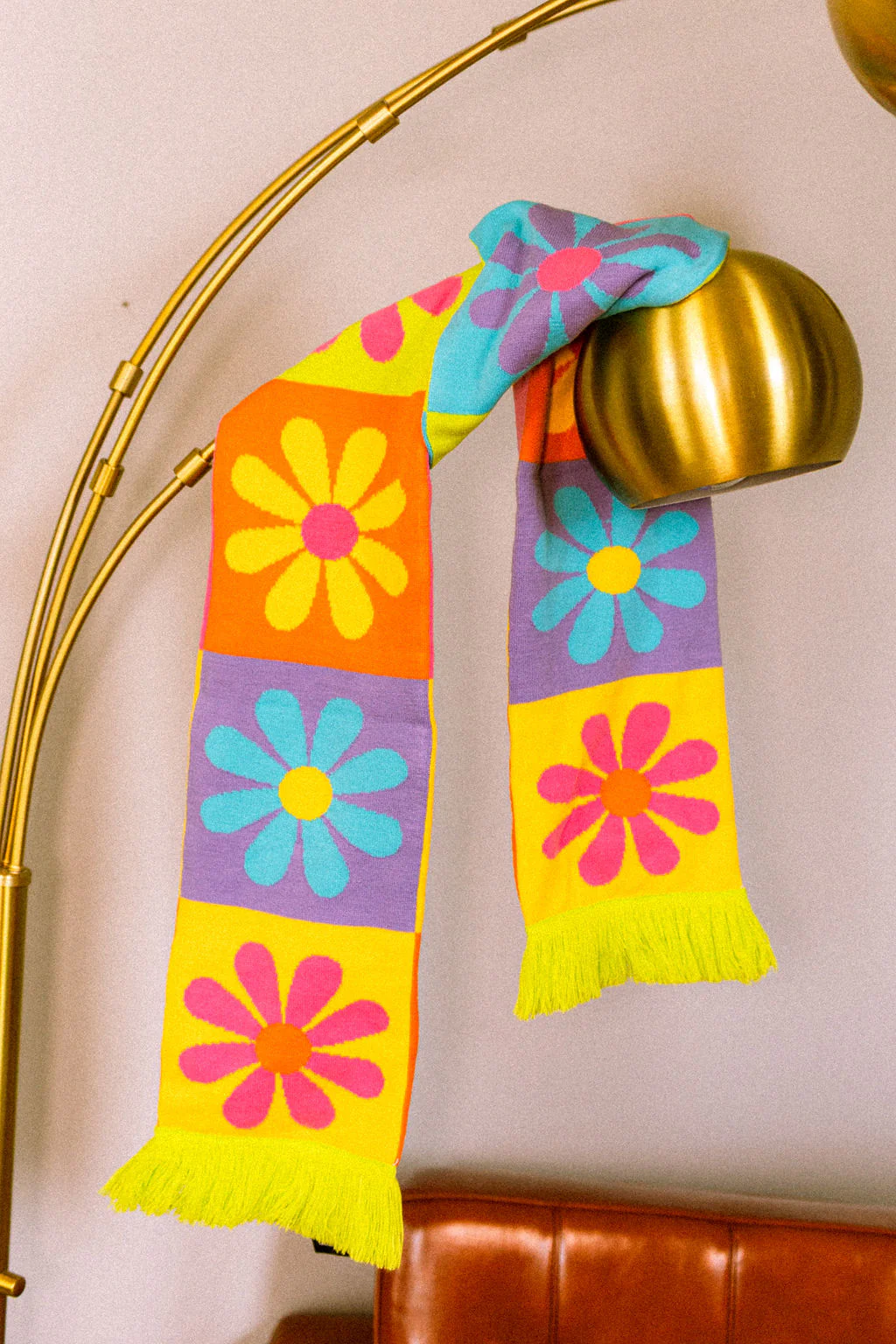 Daisy Knit Scarf - Image 5