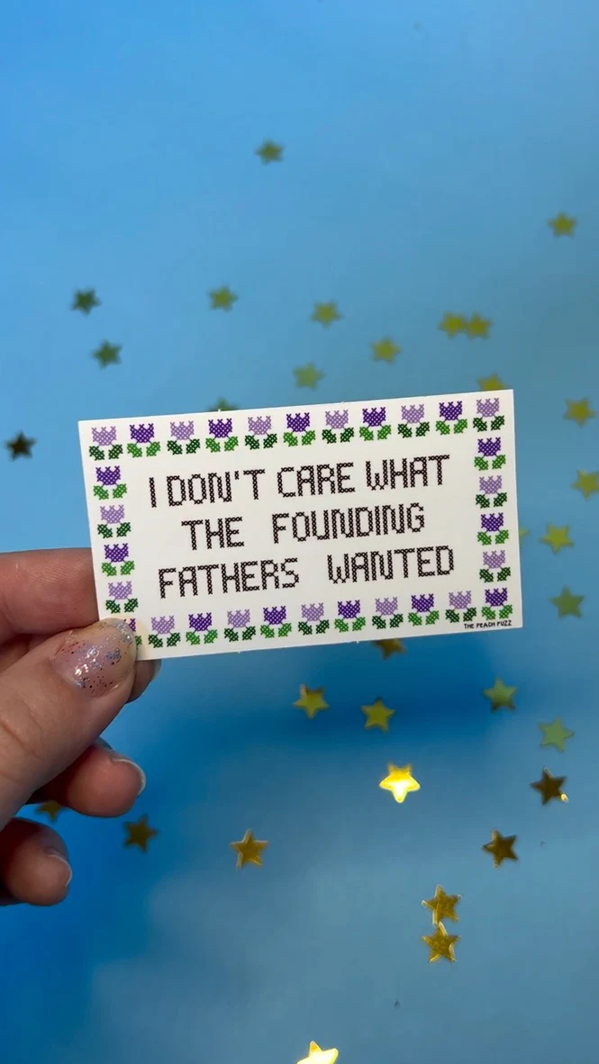 Founding Fathers Sticker - Image 4