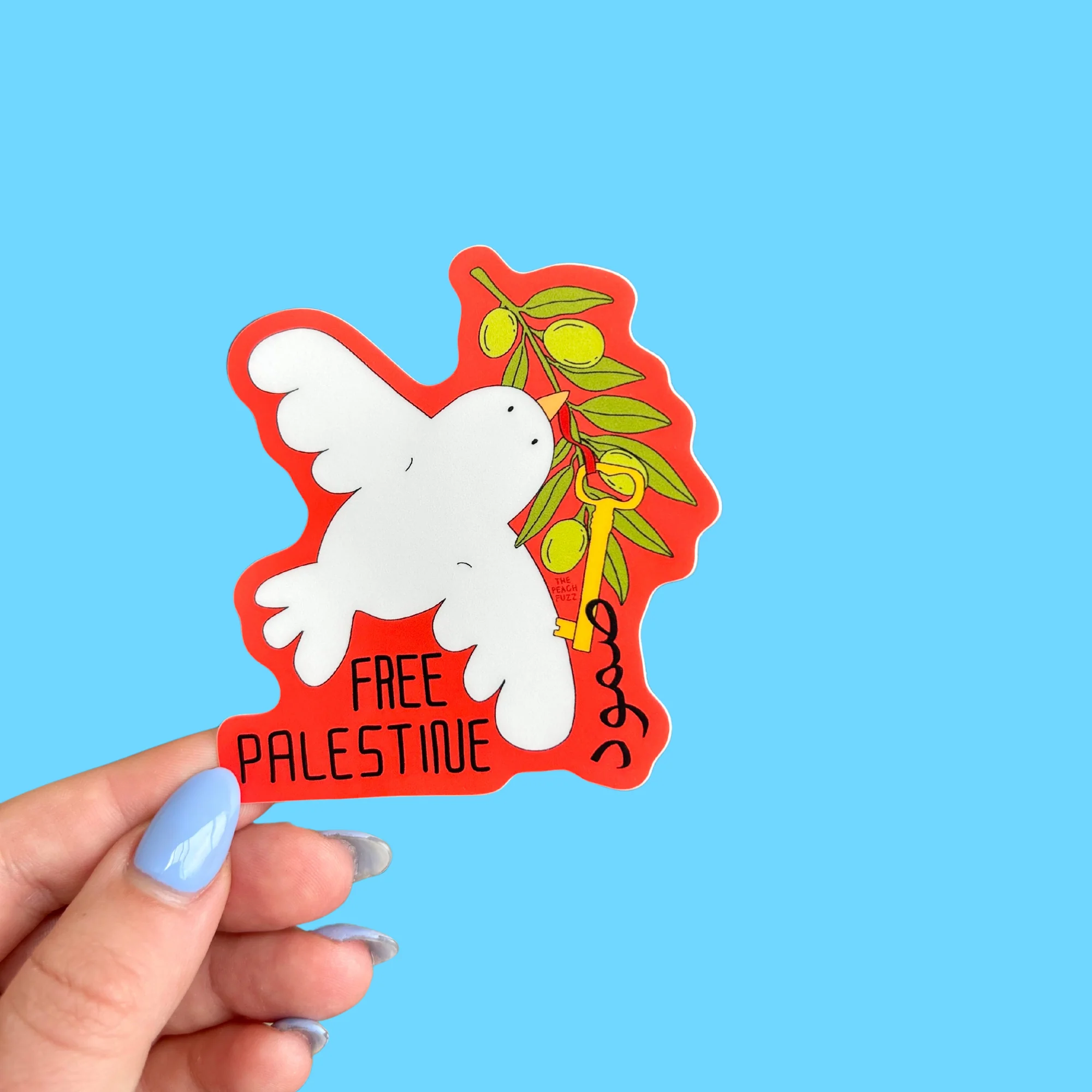 Free Palestine Sticker - Image 2