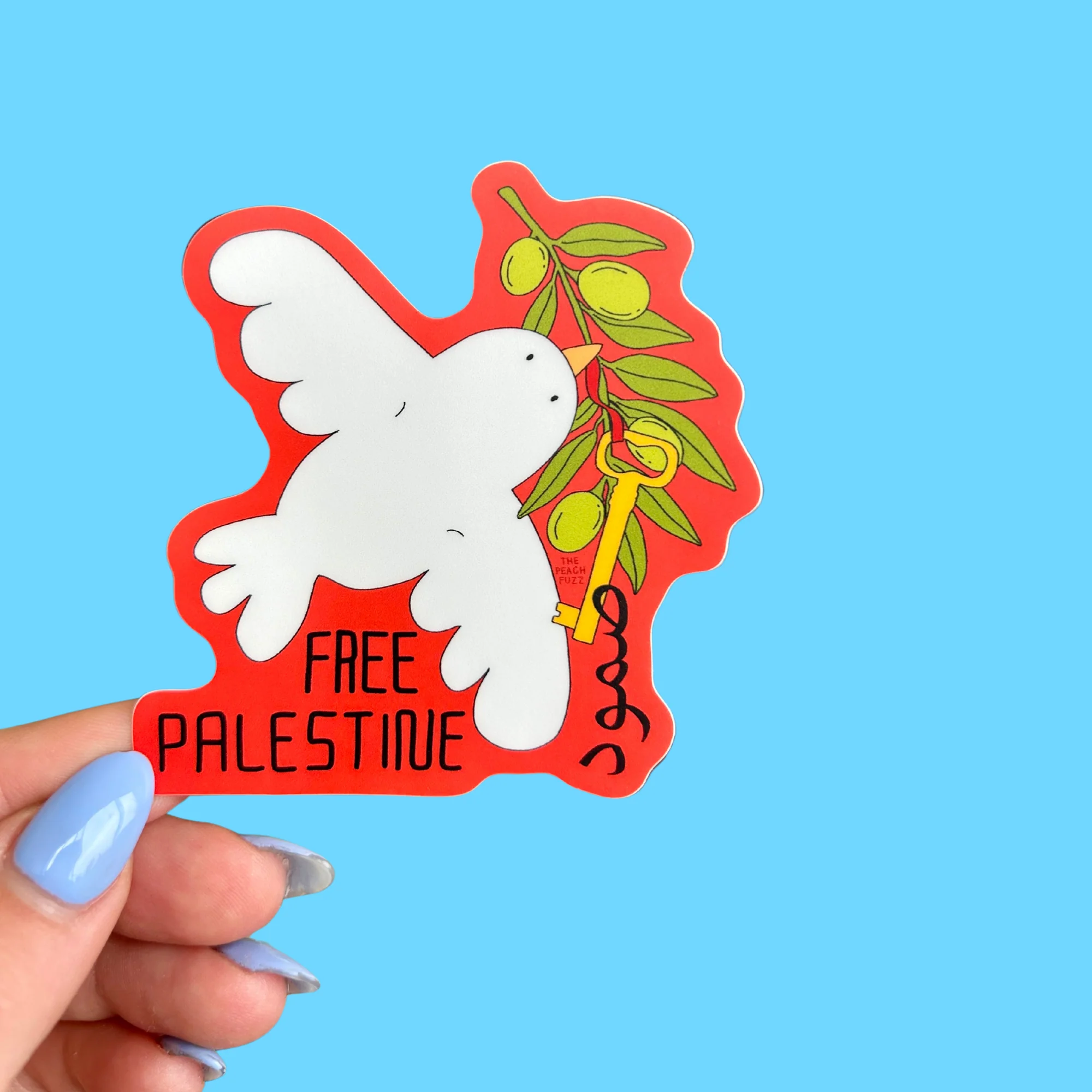 Free Palestine Sticker - Image 3