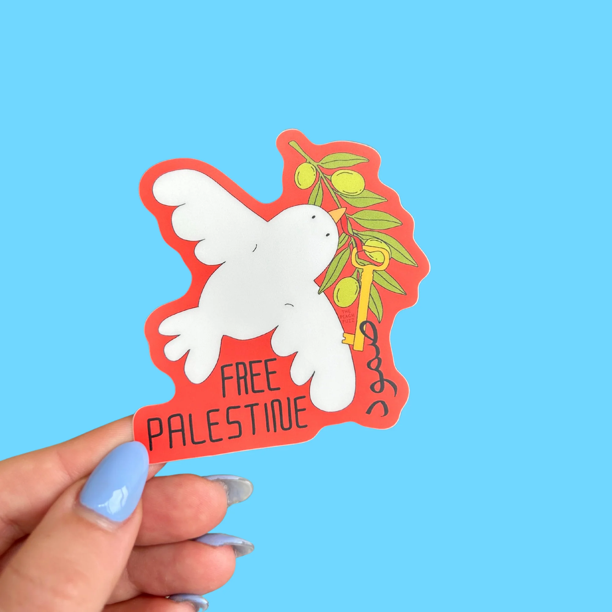 Free Palestine Sticker - Image 4