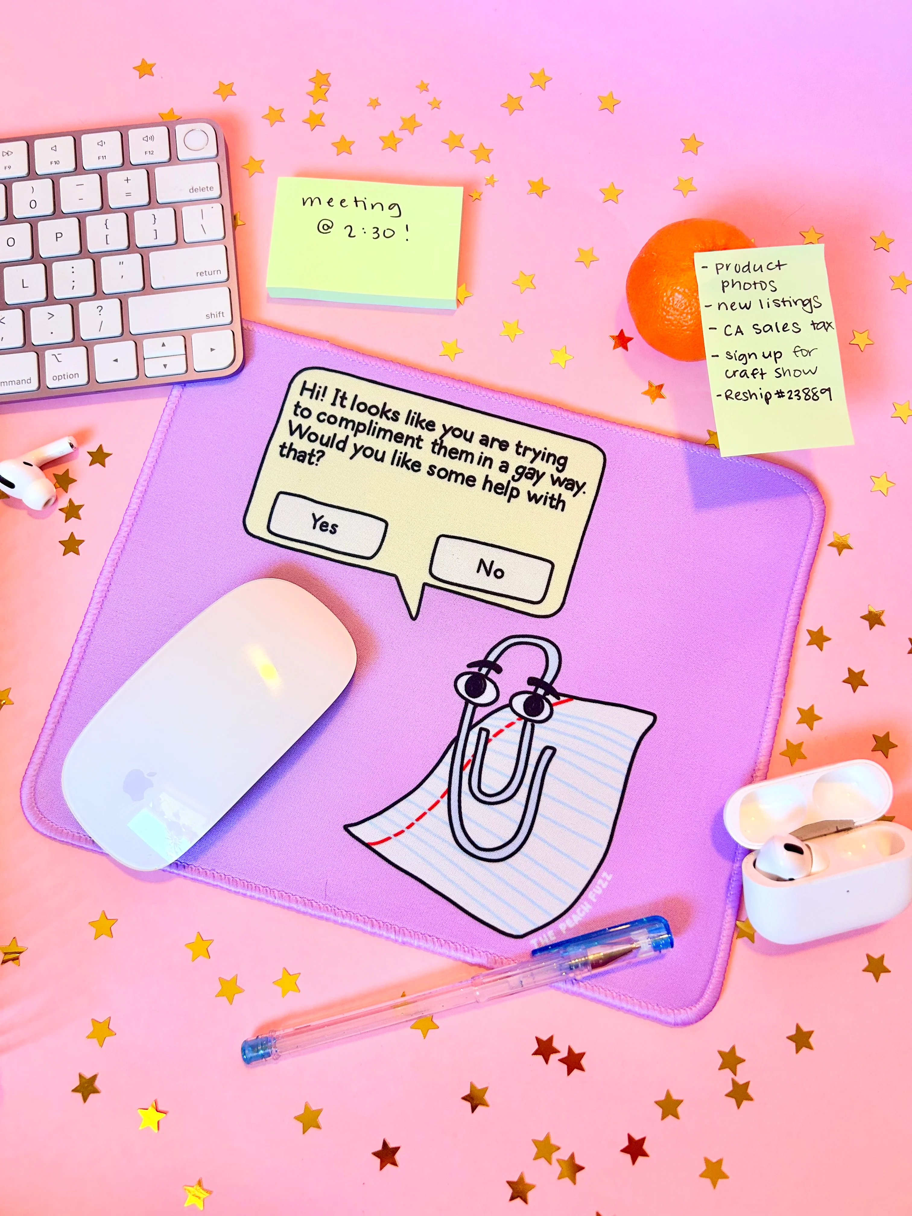 Gay Clippy Mousepad - Image 4