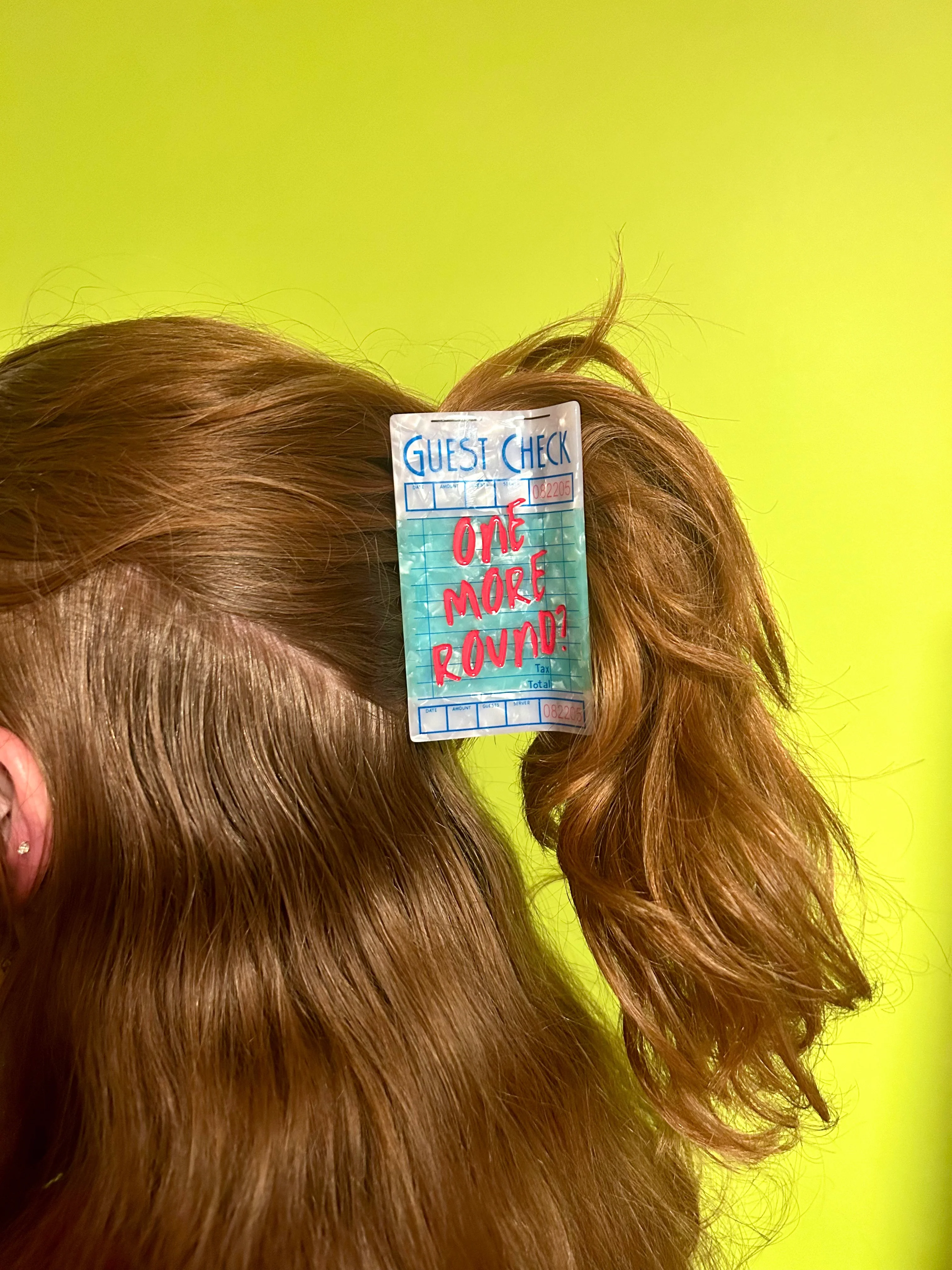 Guest Check Hair Claw - Image 6