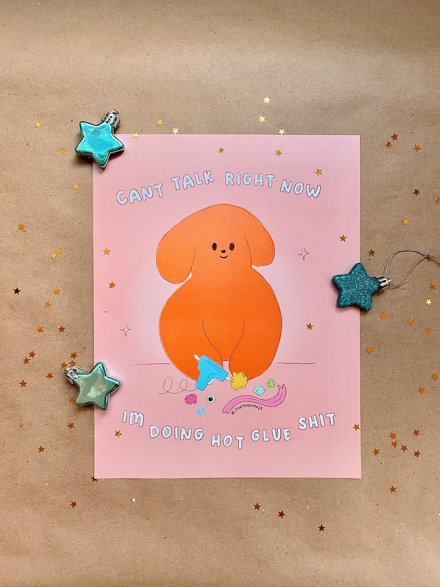 Hot Glue Shit Print - Image 5