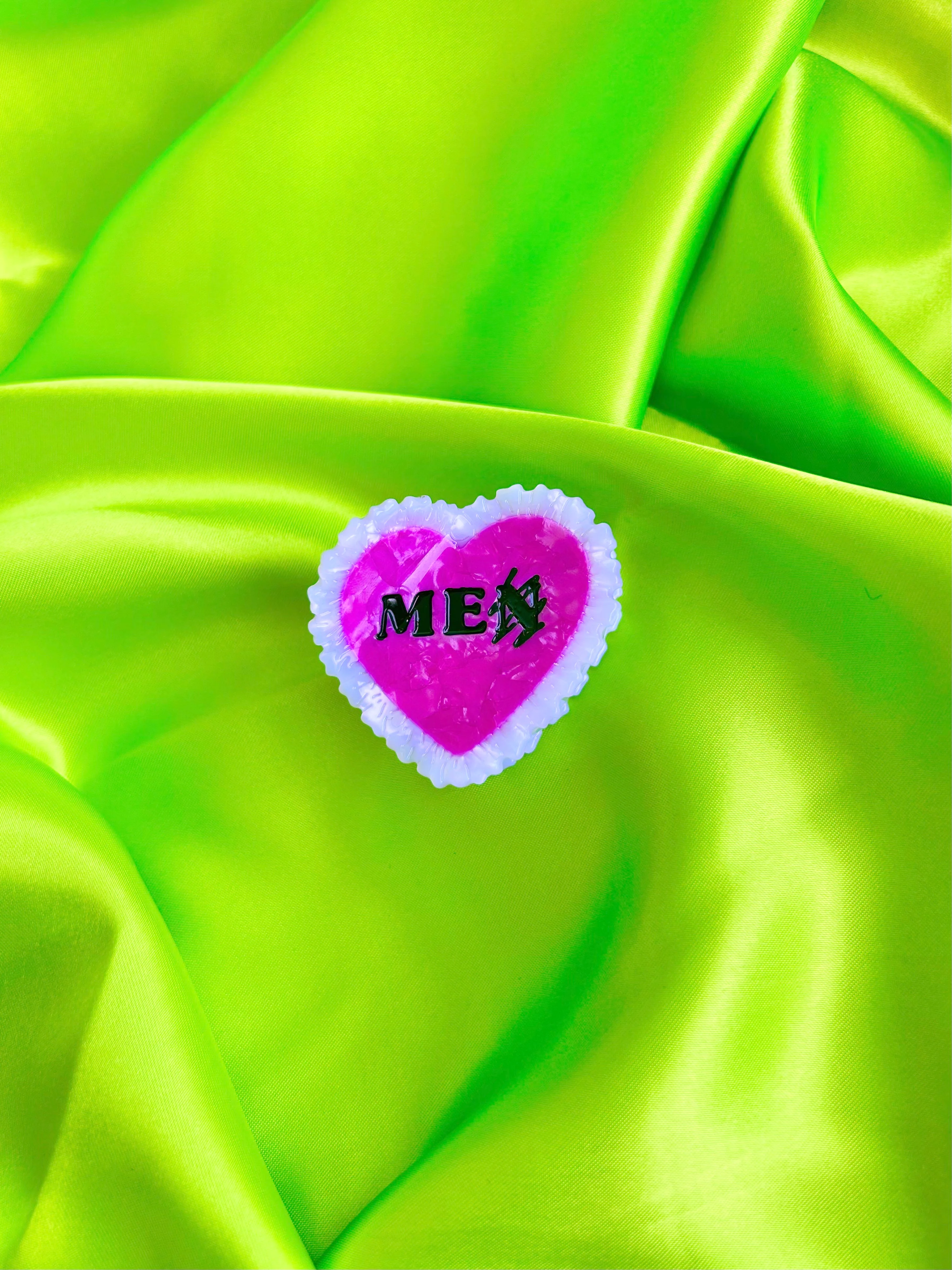 I Heart Me Mini Hair Claw - Image 7