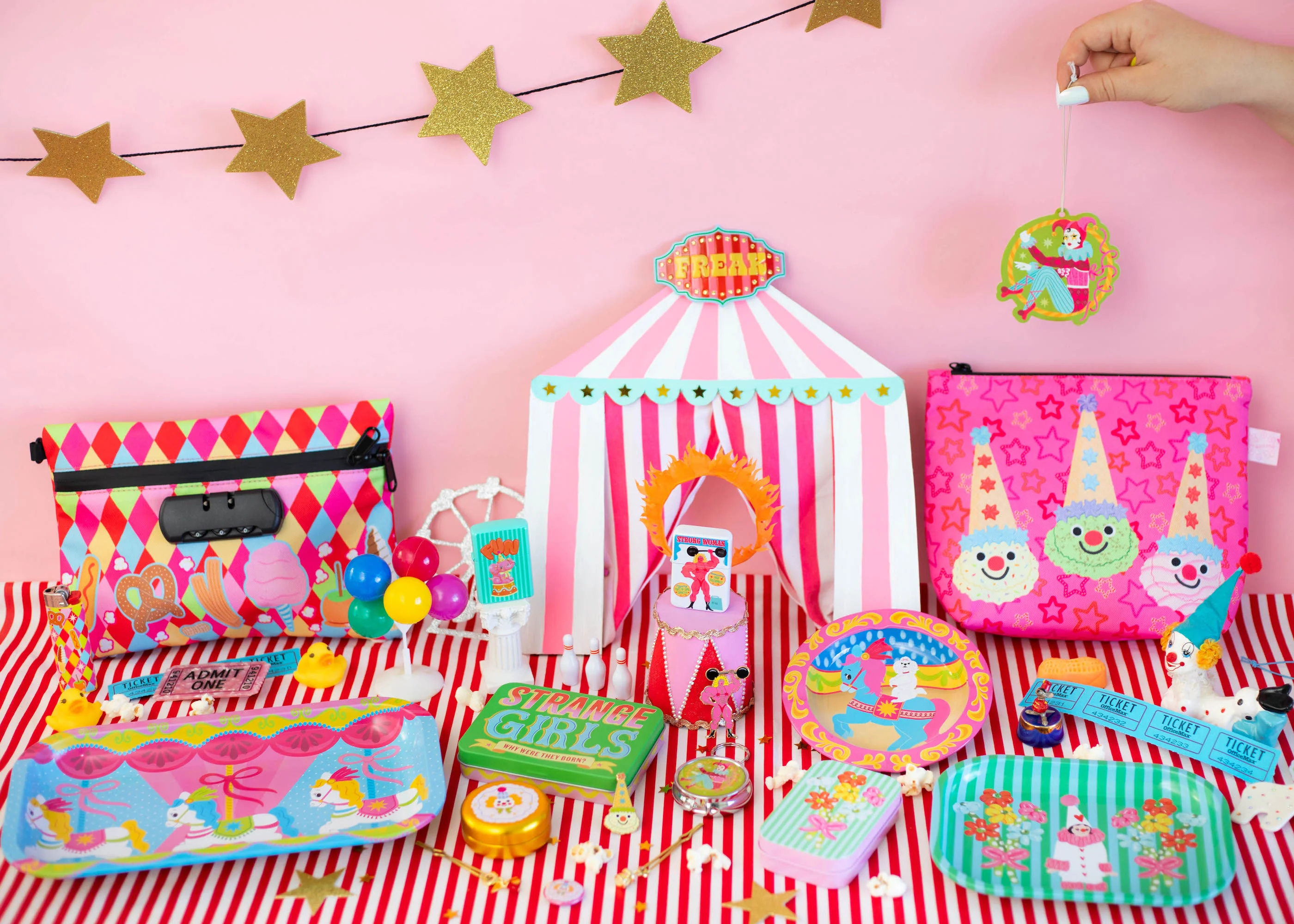 Ice Cream Clowns Smell-Proof Storage Bag - Image 5