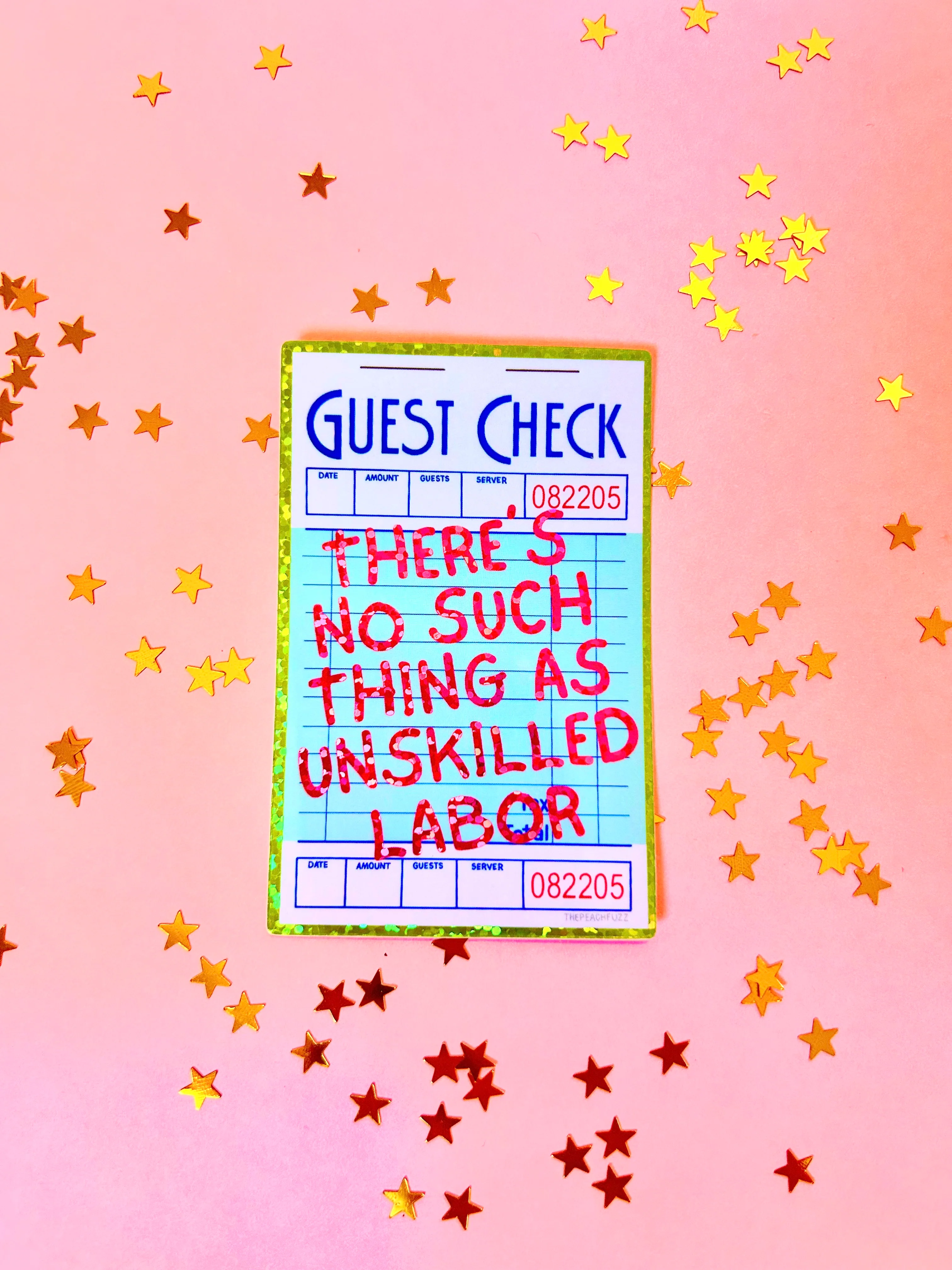 No Such Thing As Unskilled Labor Sticker - Image 3