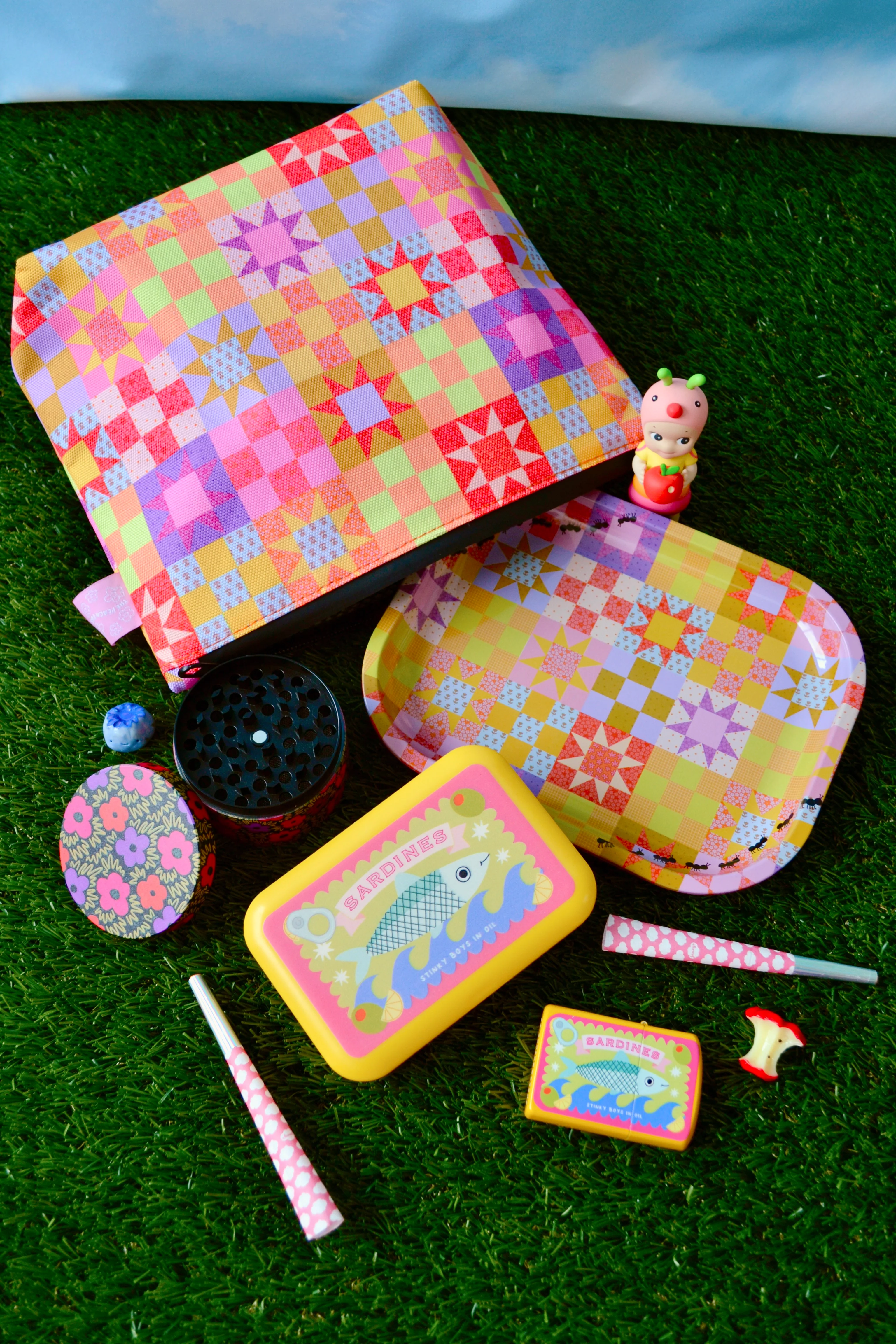 Patchwork Quilt Storage Bag - Image 5