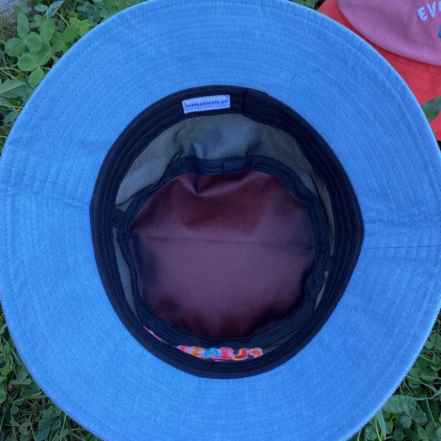 Please Be Nice To Me Color Block Bucket Hat - Image 7