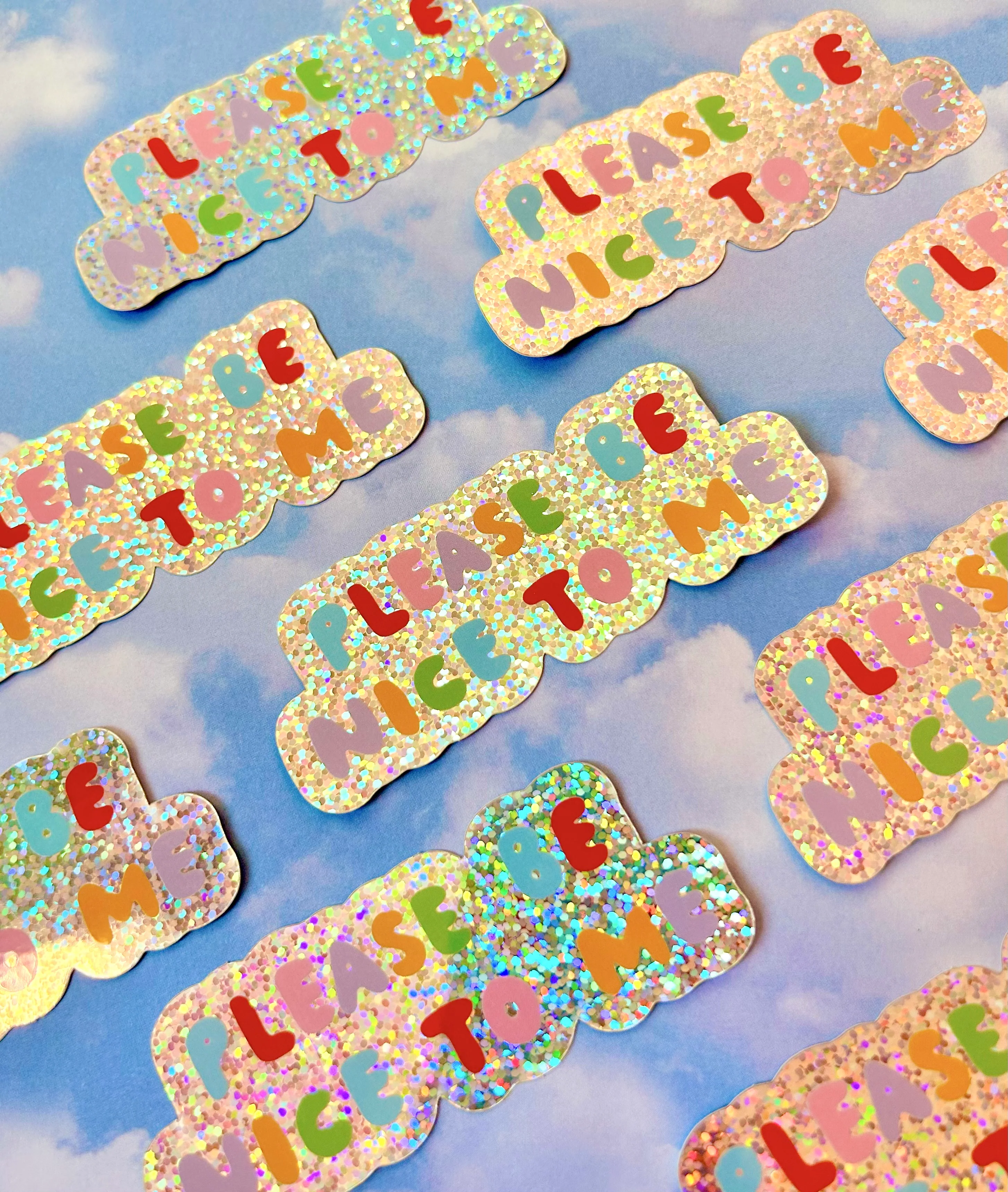 Please Be Nice To Me Sticker - Image 6