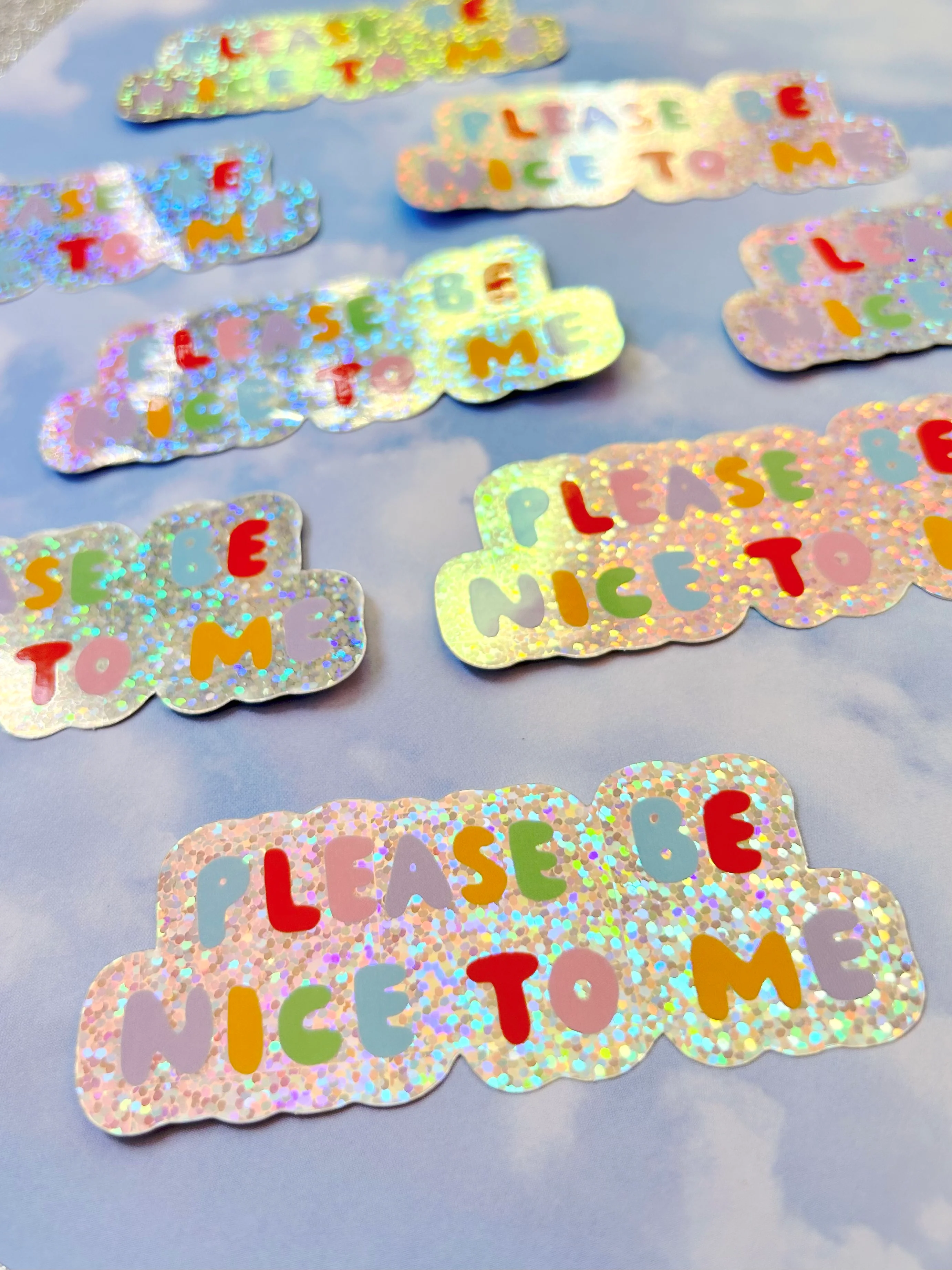 Please Be Nice To Me Sticker - Image 7