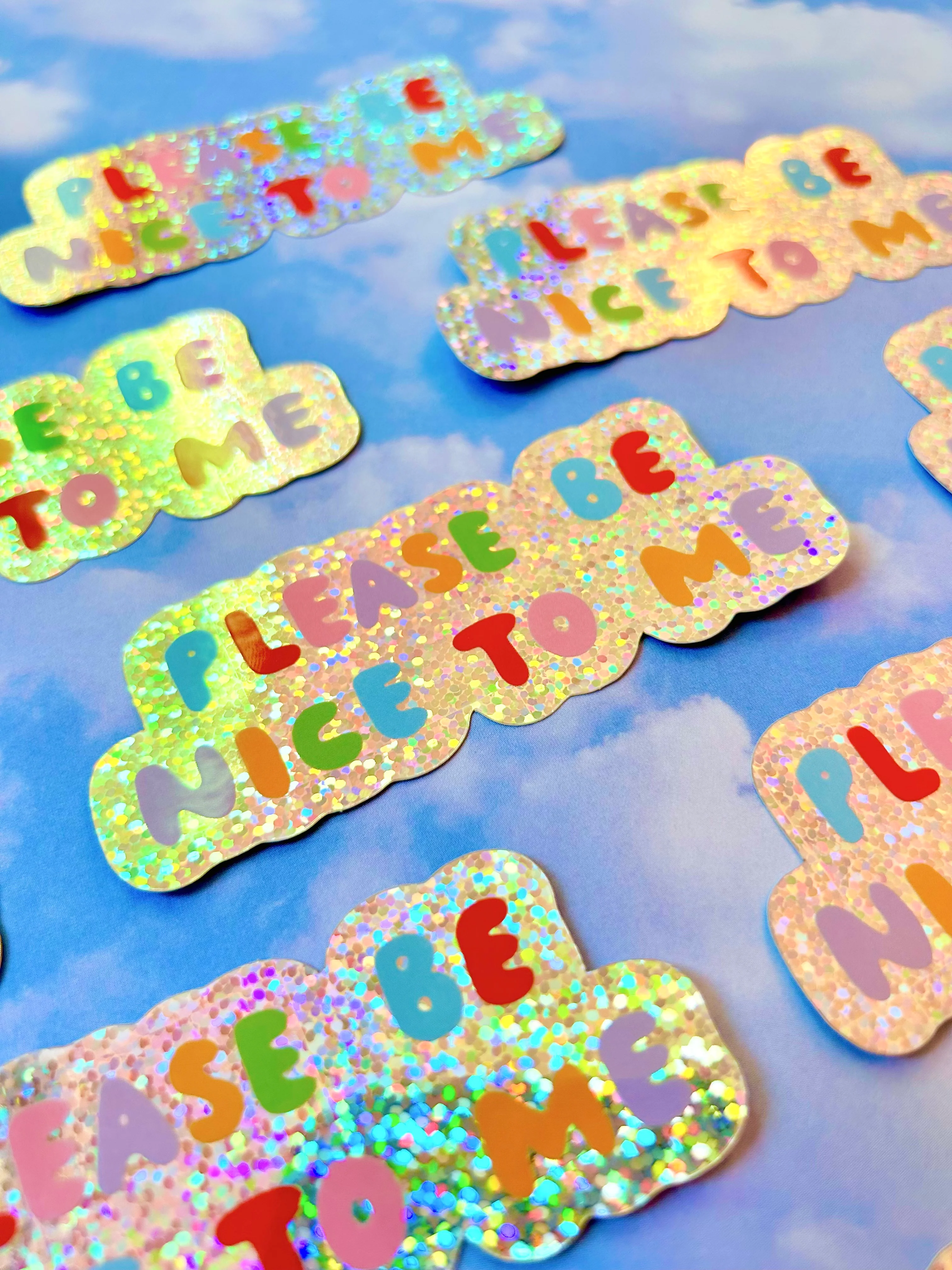 Please Be Nice To Me Sticker - Image 8