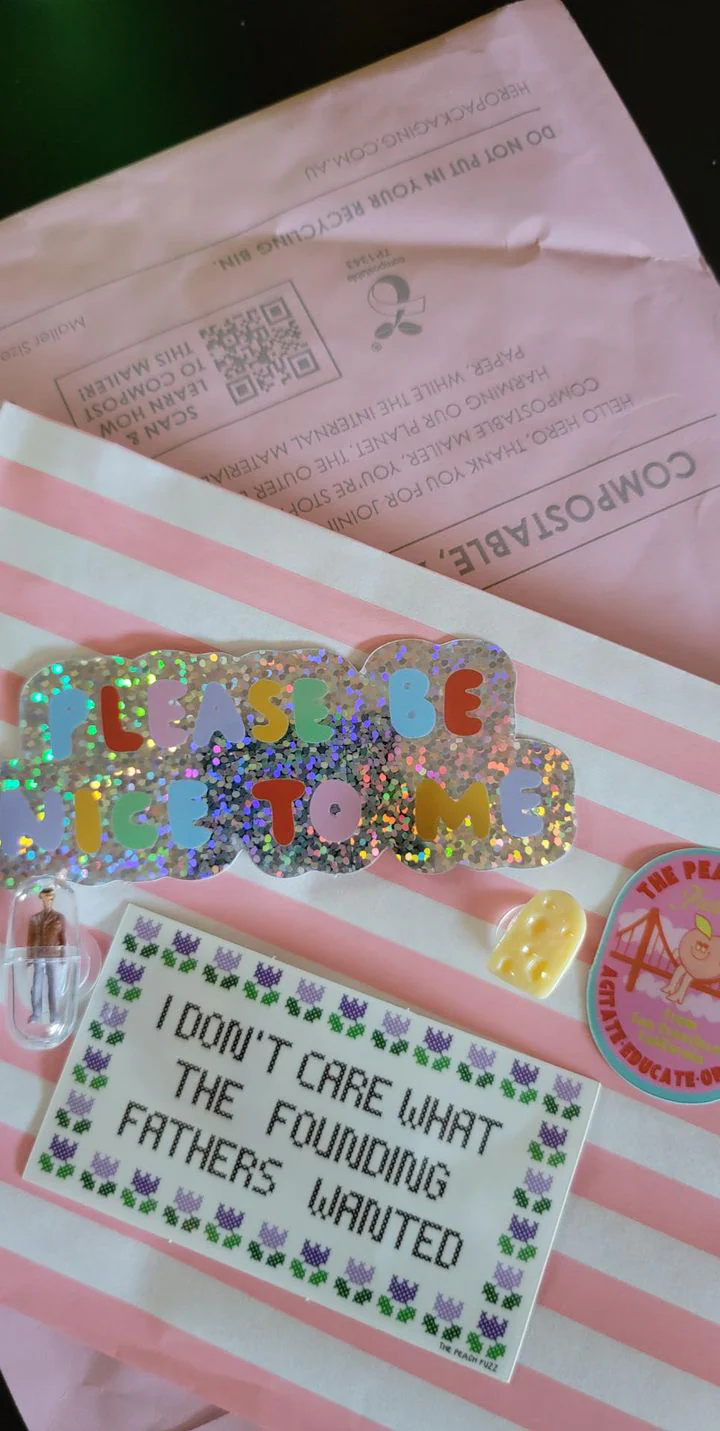 Please Be Nice To Me Sticker - Image 9
