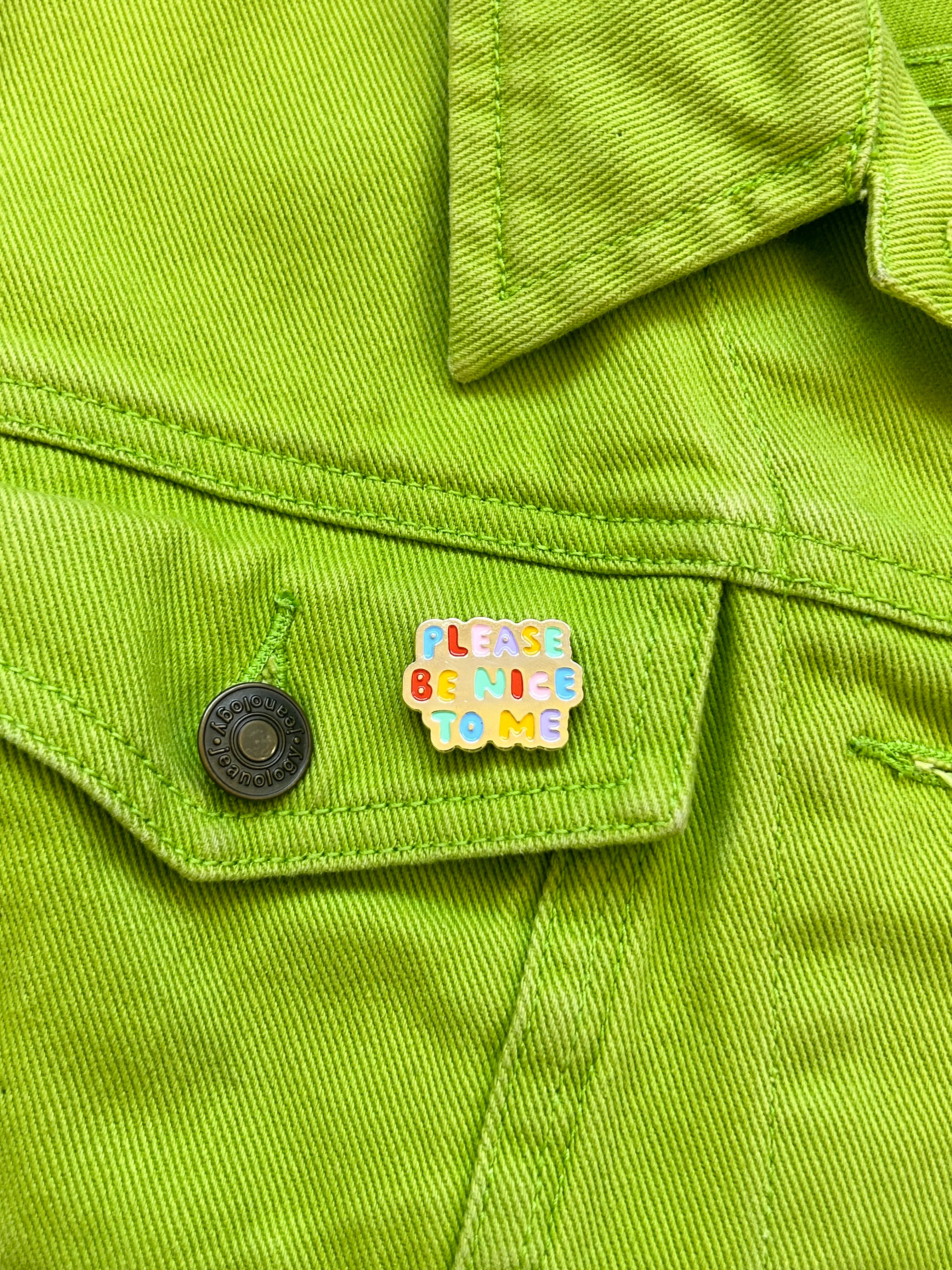 Please Be Nice To Me Enamel Pin - Image 12