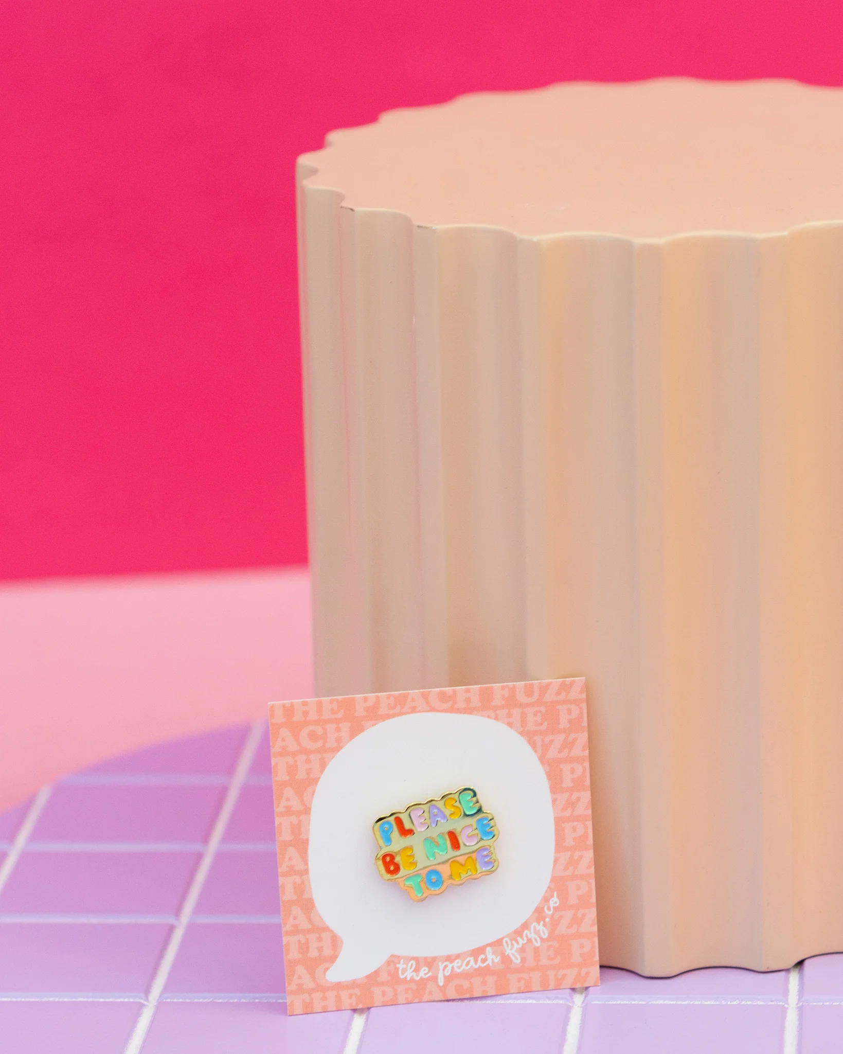 Please Be Nice To Me Enamel Pin - Image 6