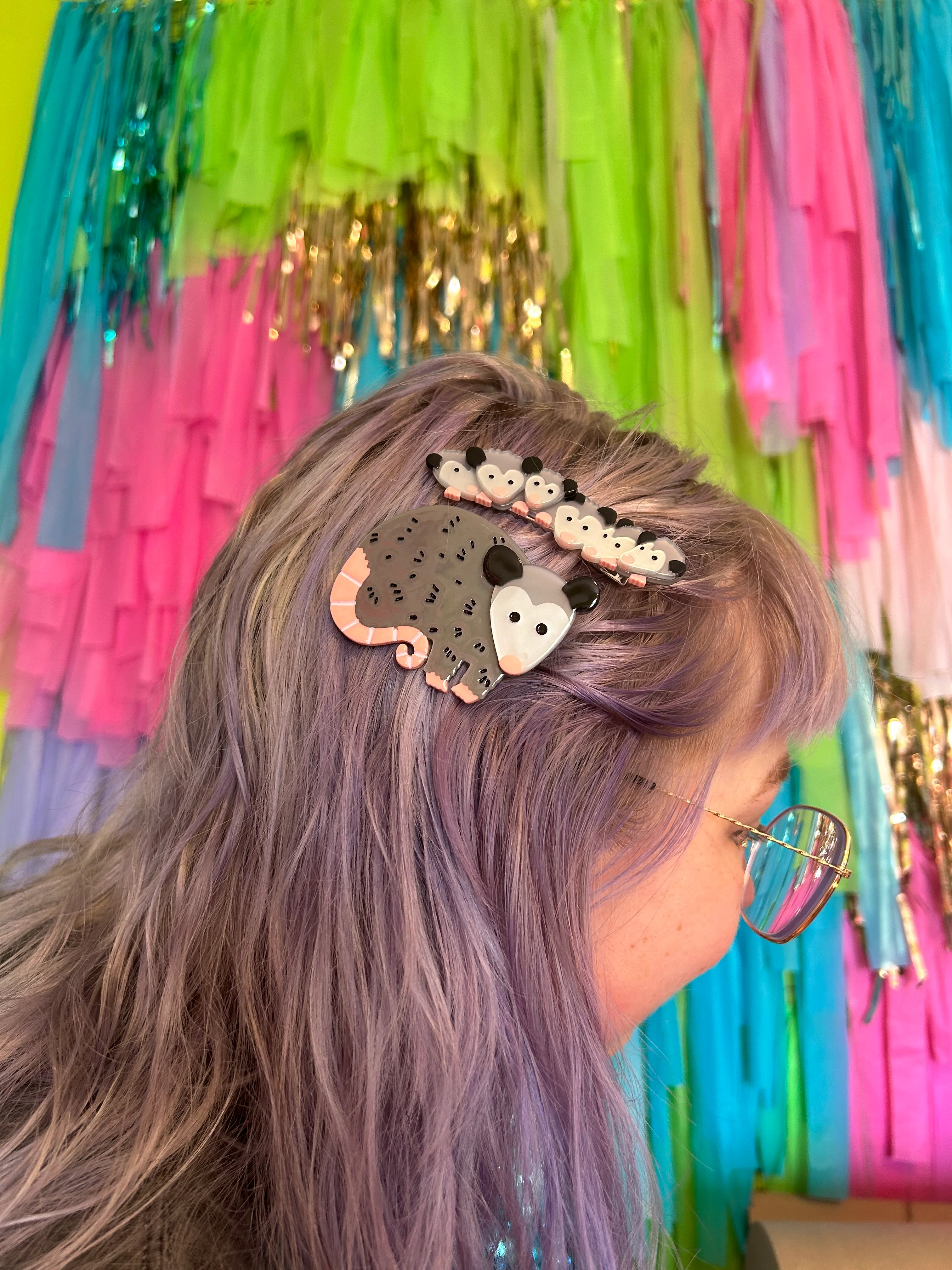 Possum Family Hair Clip Set - Image 8