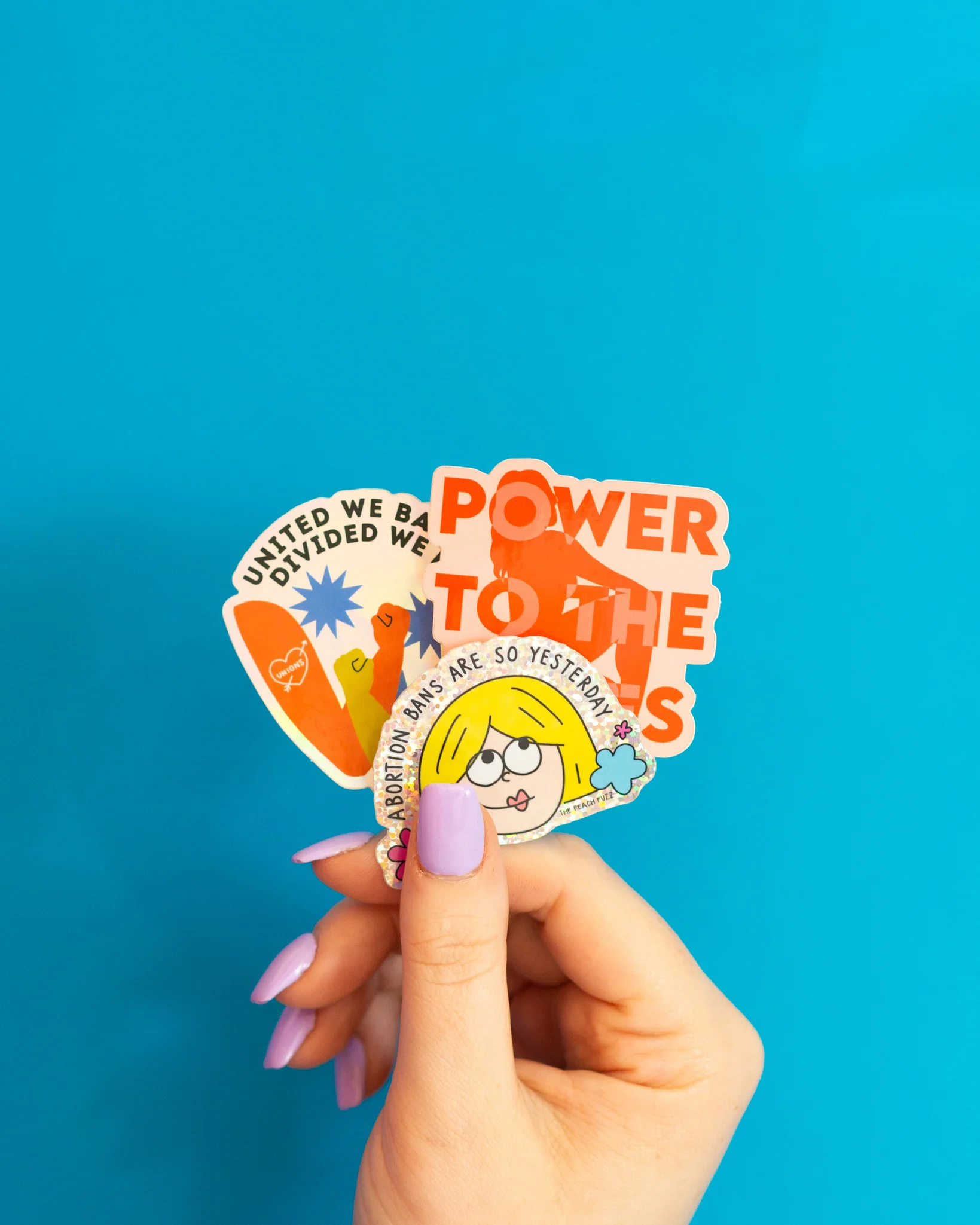 Power To The Poles Sticker - Image 6