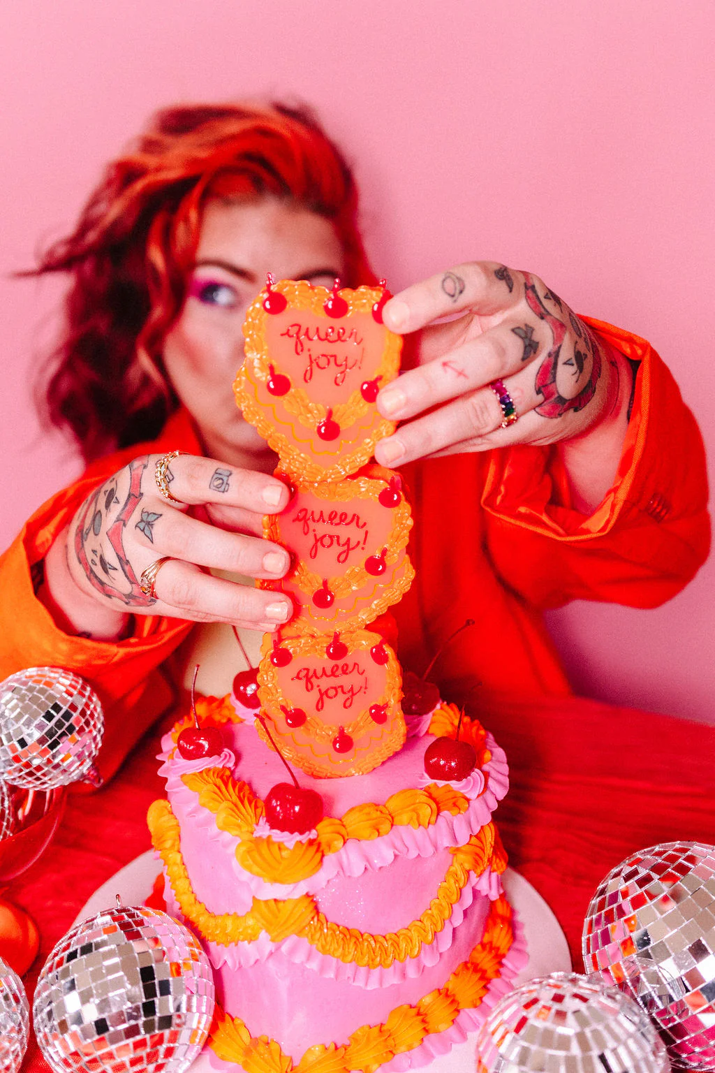 Queer Joy Cake Hair Claw TPF x Lindsey Cherek Waller - Image 5