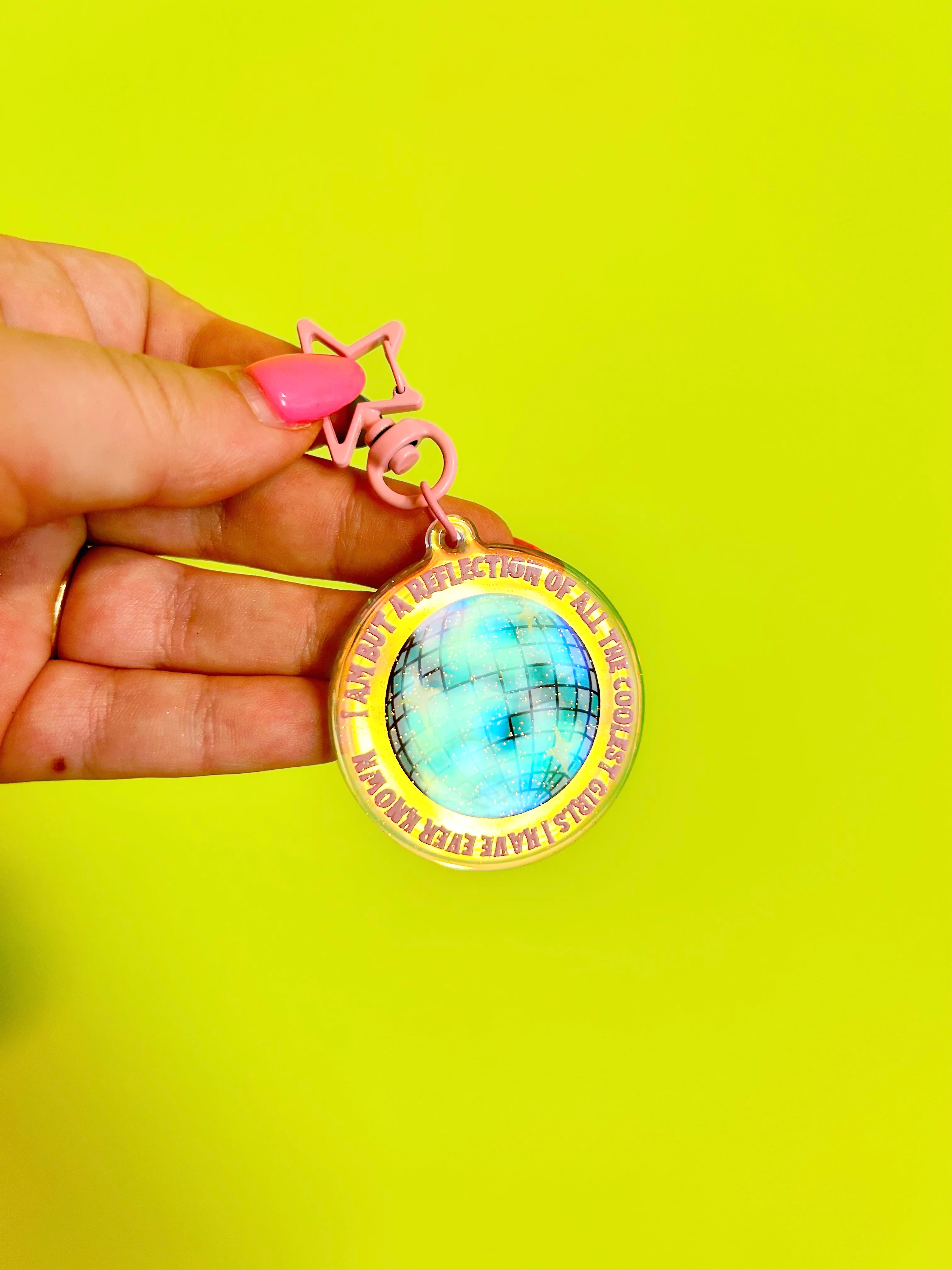 Reflection of the Coolest GIRLS I've Known Keychain - Image 6