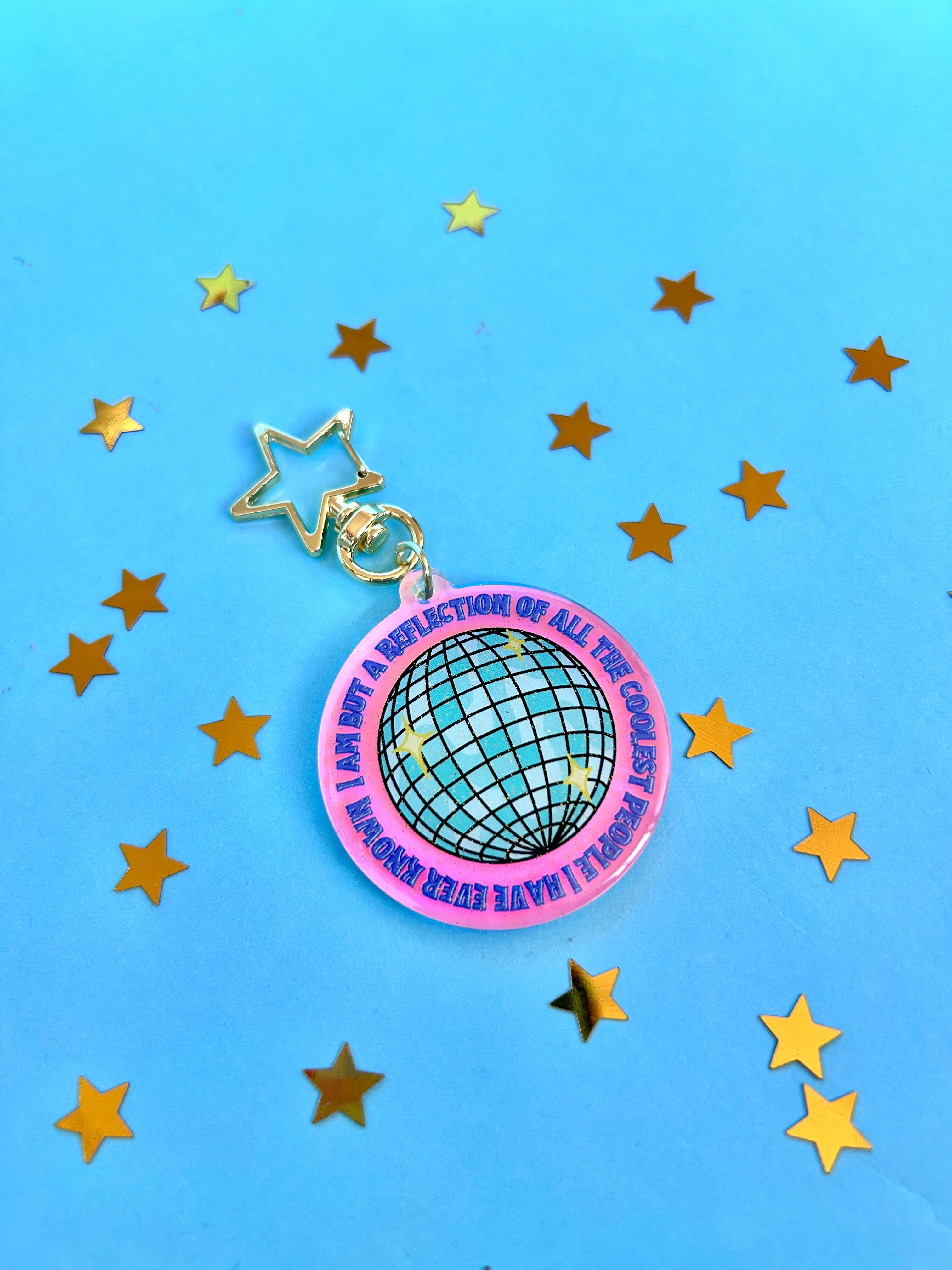 Reflection of the Coolest PEOPLE I've Known Keychain - Image 3