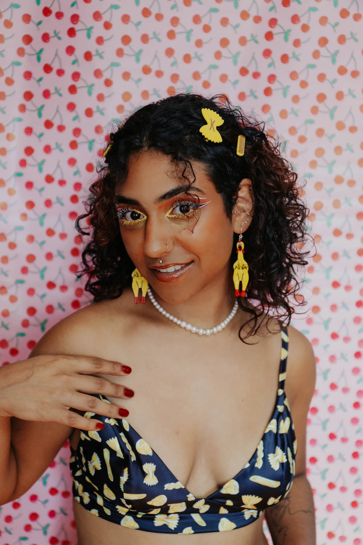 Rubber Chicken Earrings - Image 4