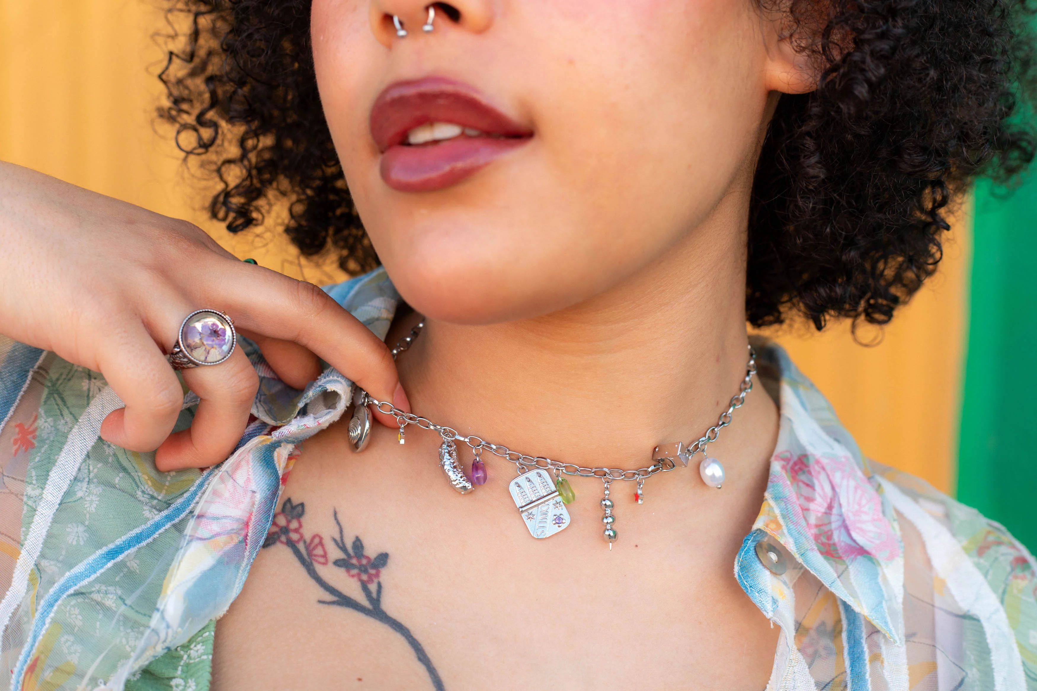 Stinky Snack Lover Necklace TPF X Chaos Magic Studio - Image 2