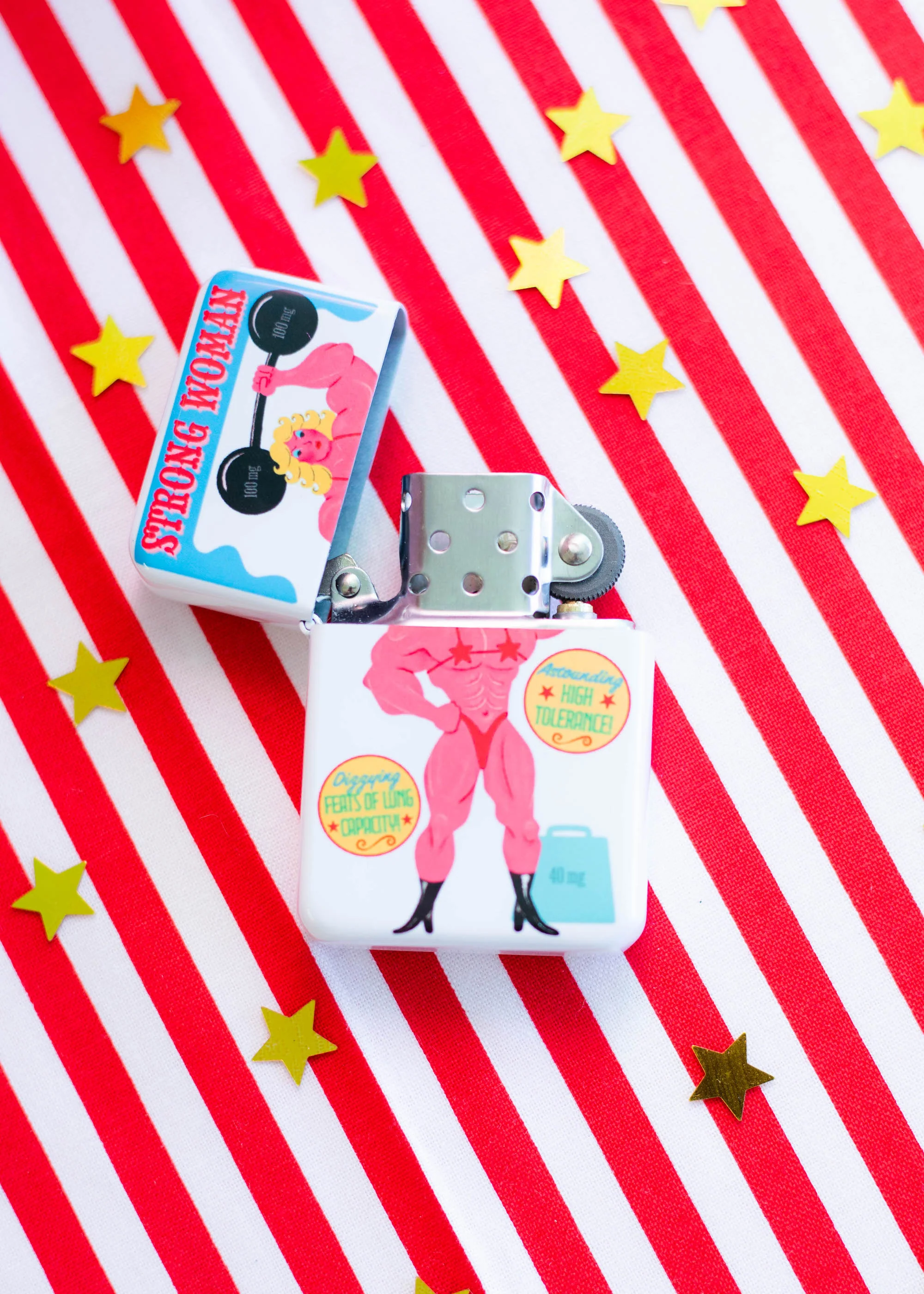 Strong Woman Refillable Lighter - Image 4