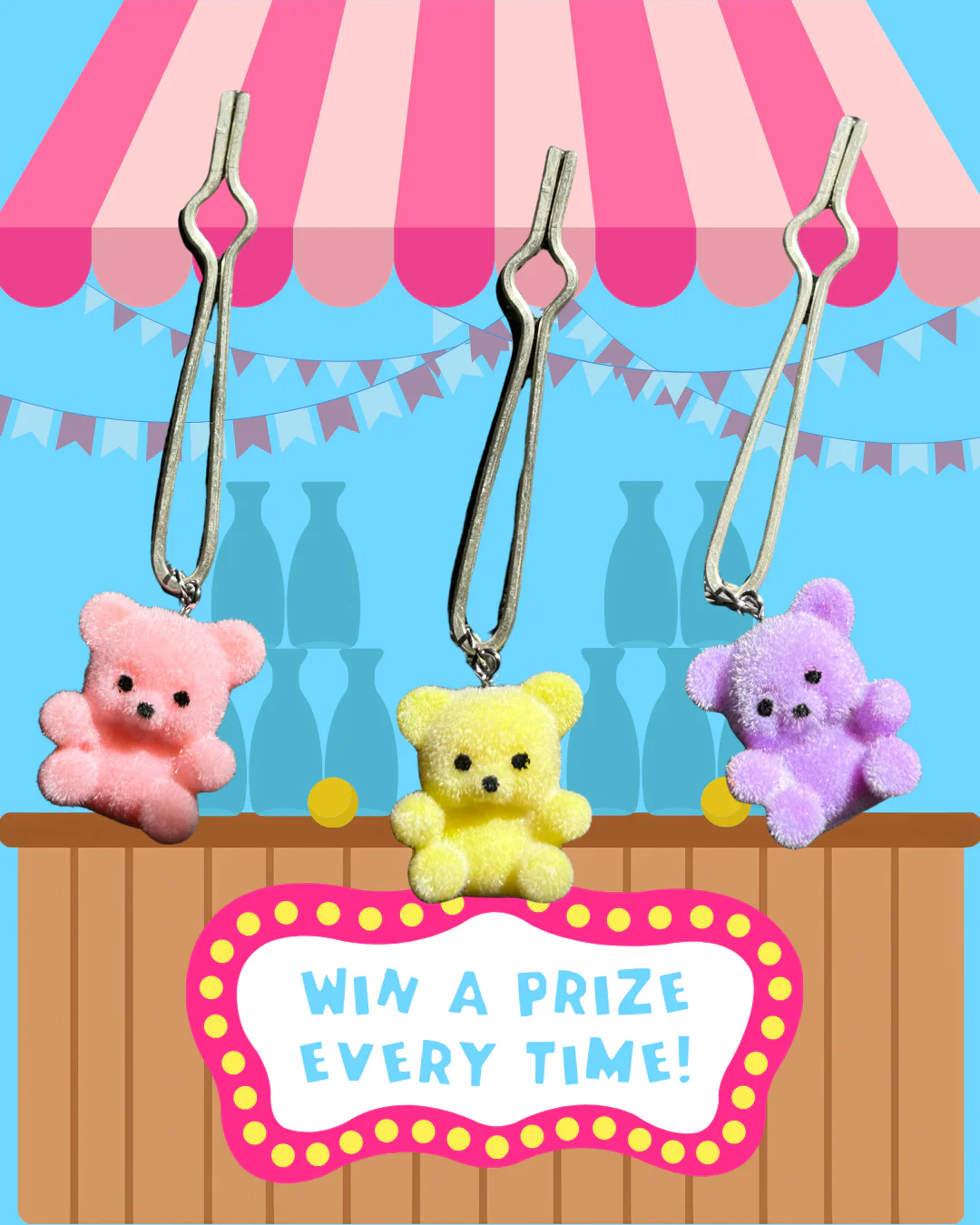 Teddy Bear Roach Clip