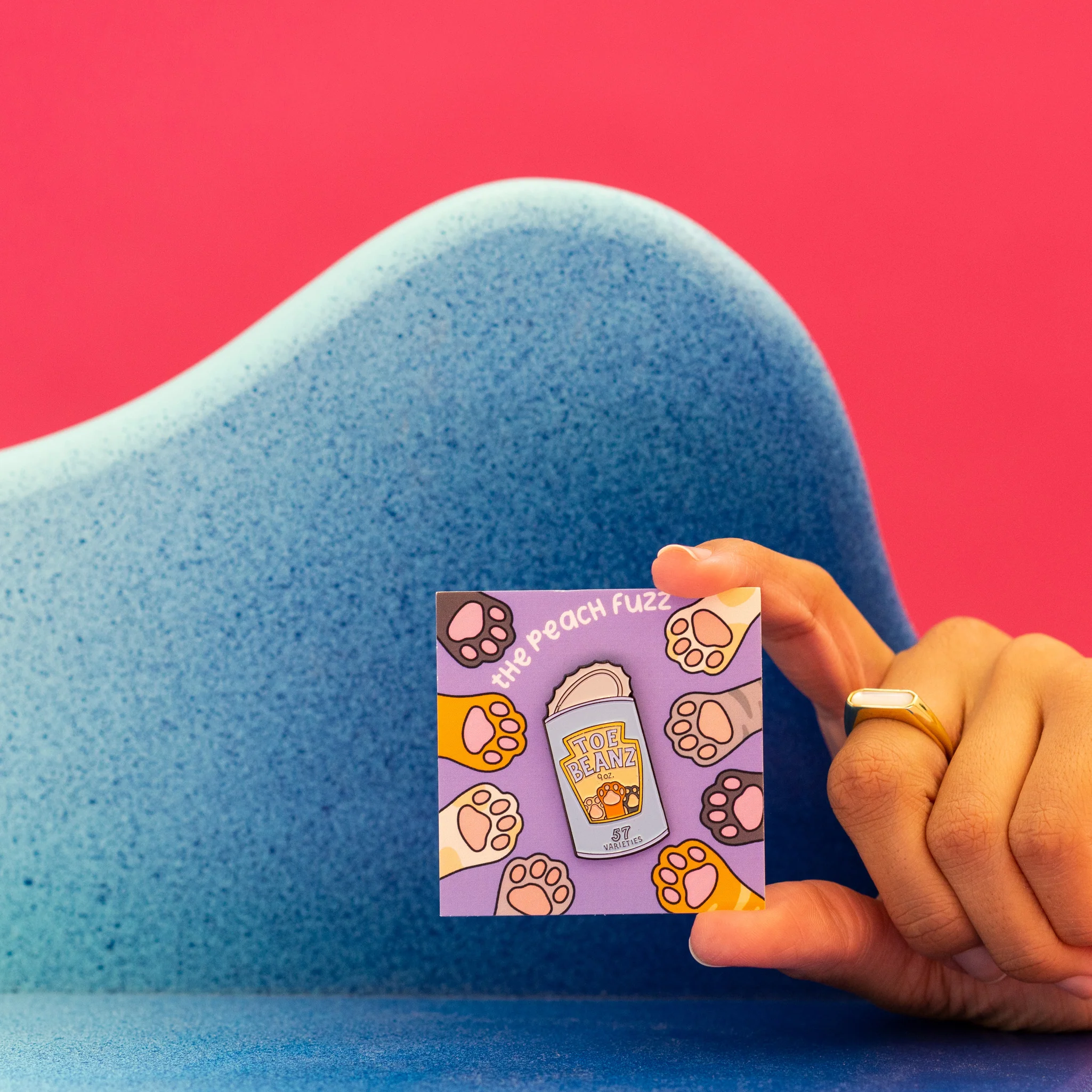 Toe Beans Enamel Pin - Image 6
