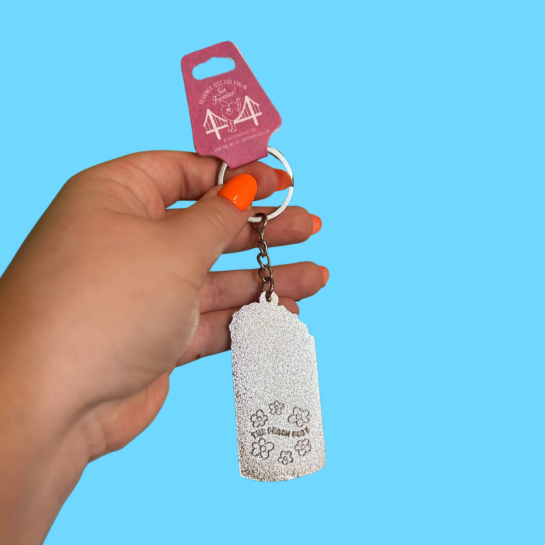 Toe Beans Glitter Keychain - Image 6