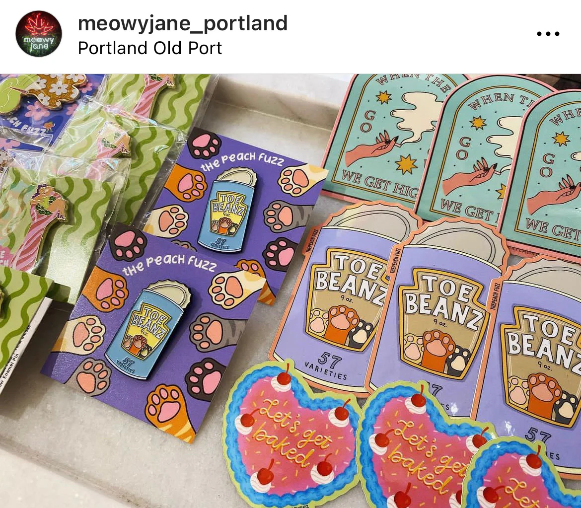 Toe Beans Sticker - Image 7