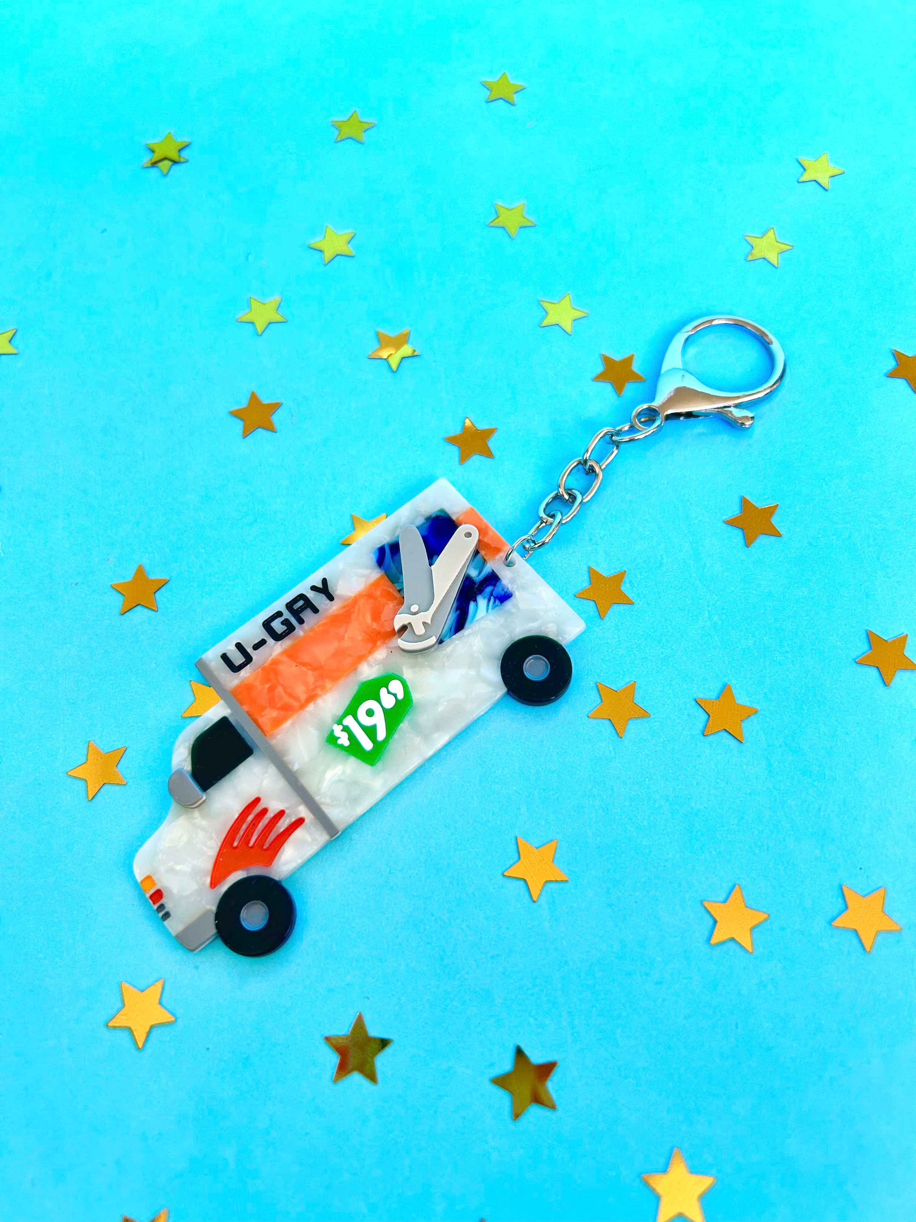 U-Gay Moving Truck Keychain - Image 7
