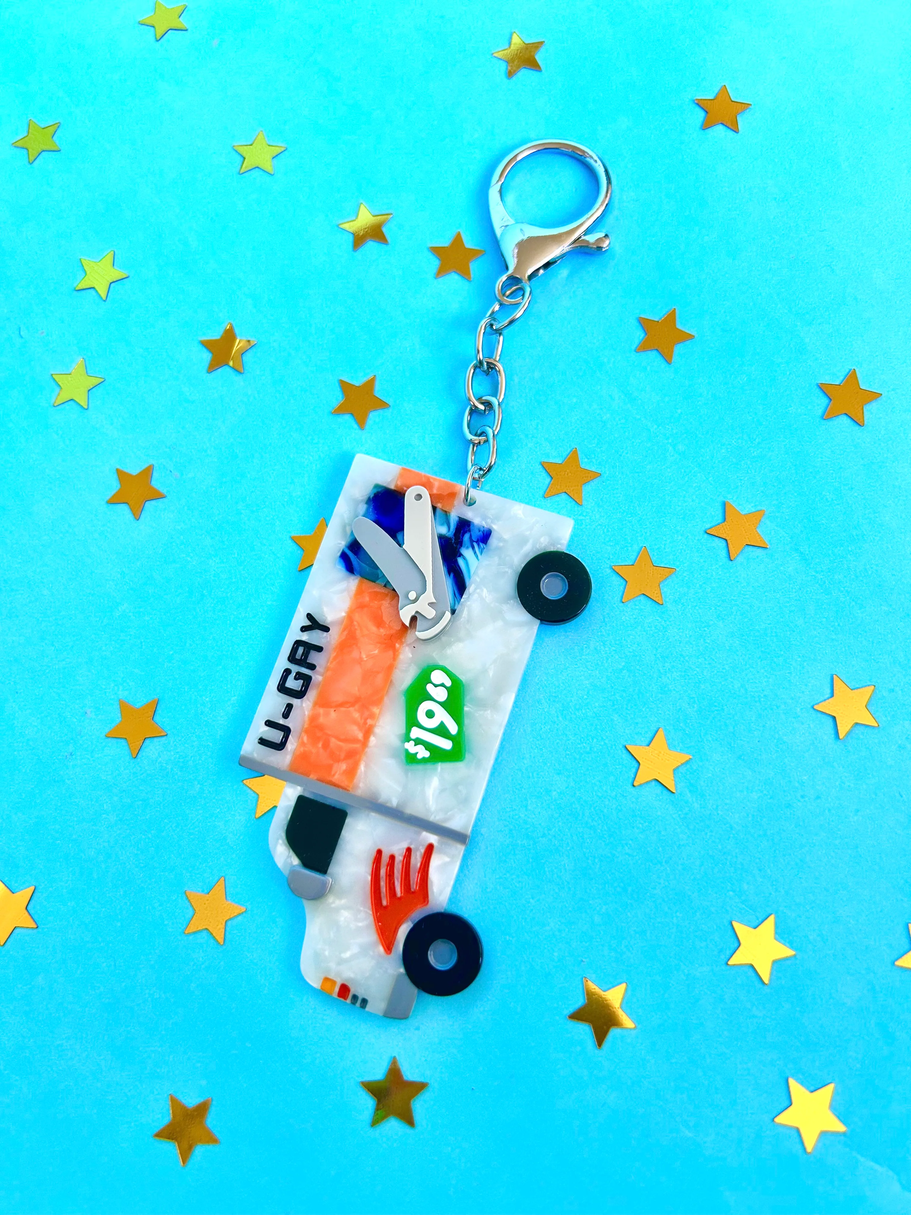 U-Gay Moving Truck Keychain - Image 8