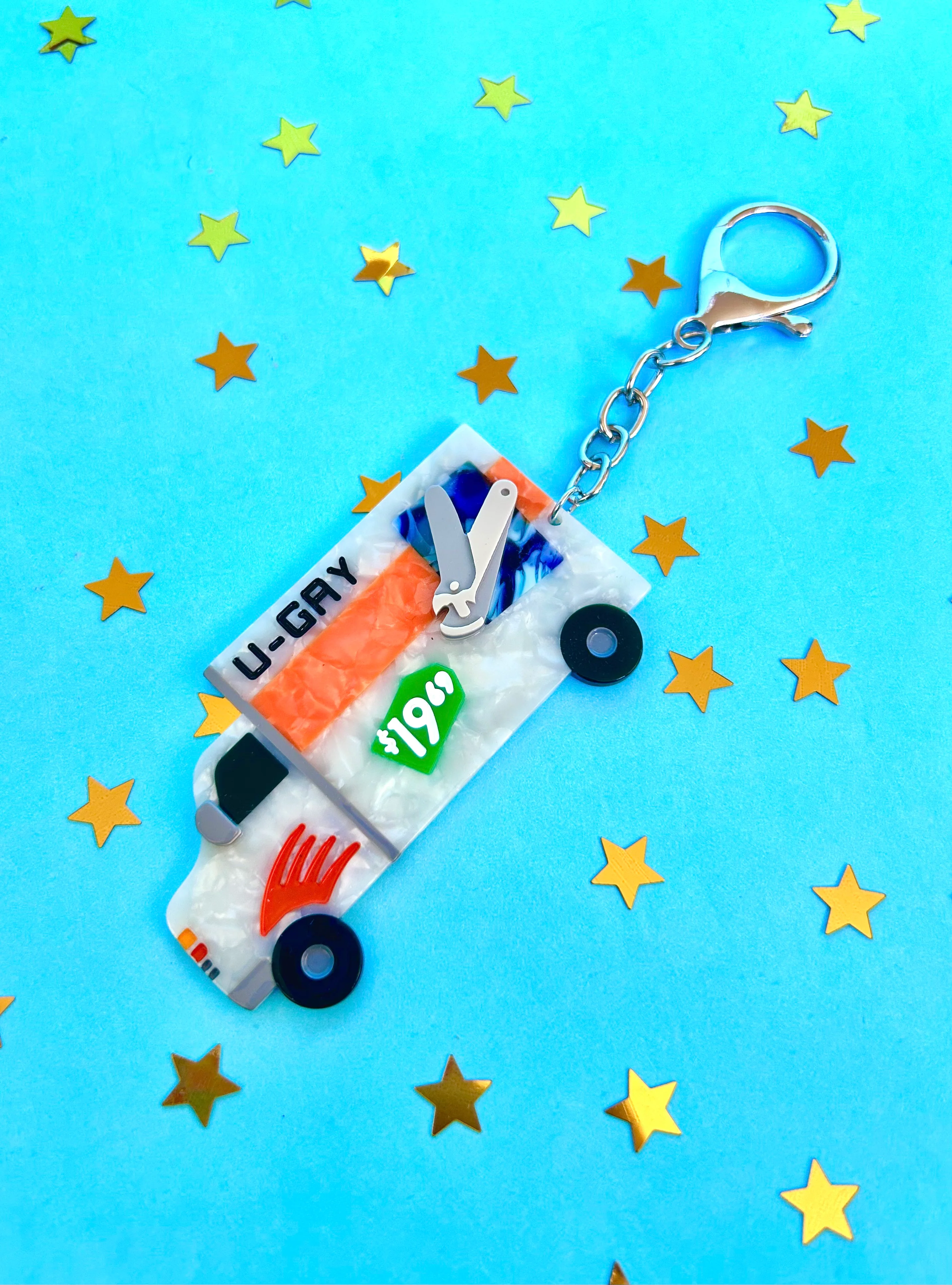U-Gay Moving Truck Keychain - Image 9