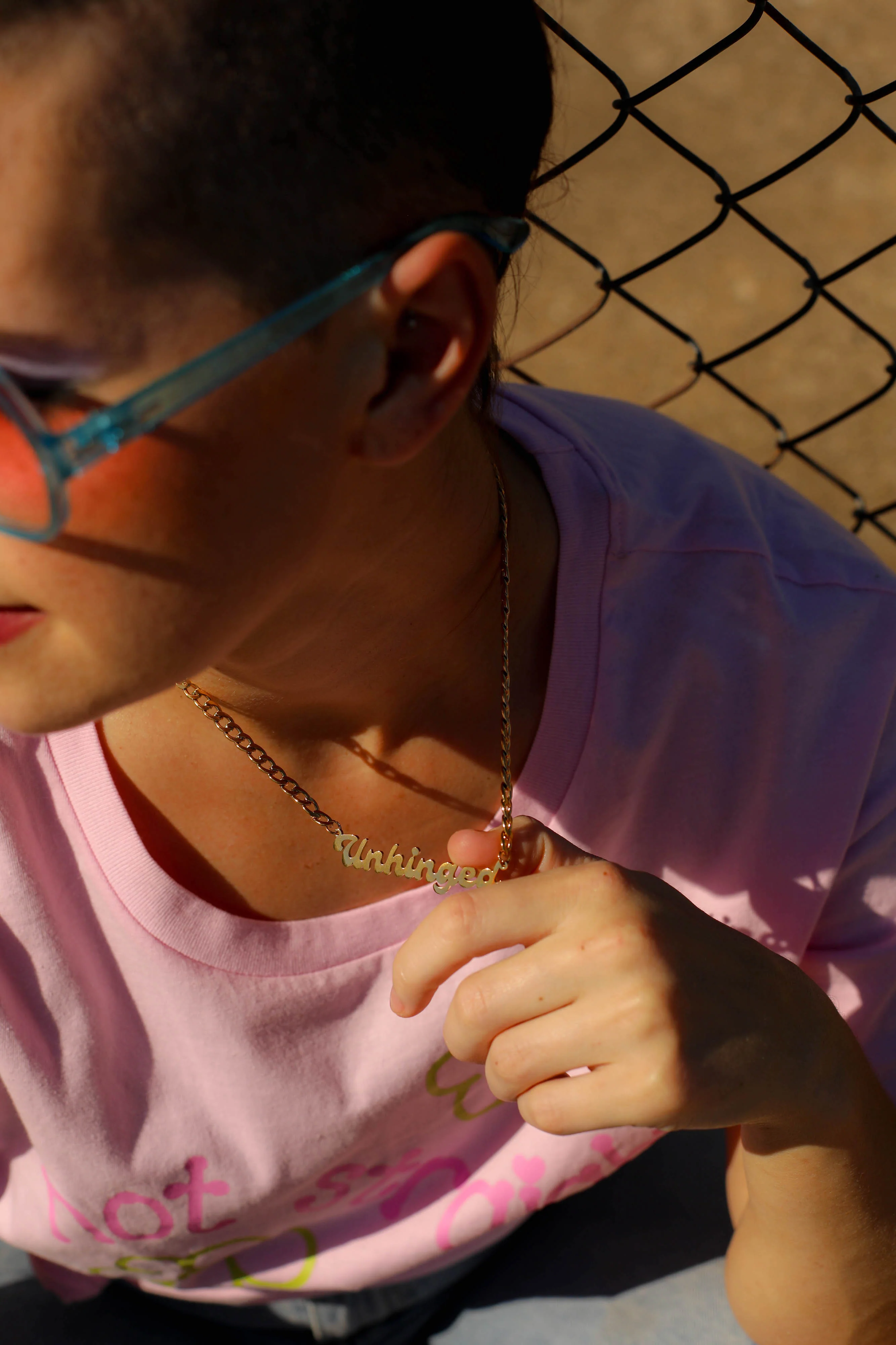 Unhinged Nameplate Necklace - Image 3
